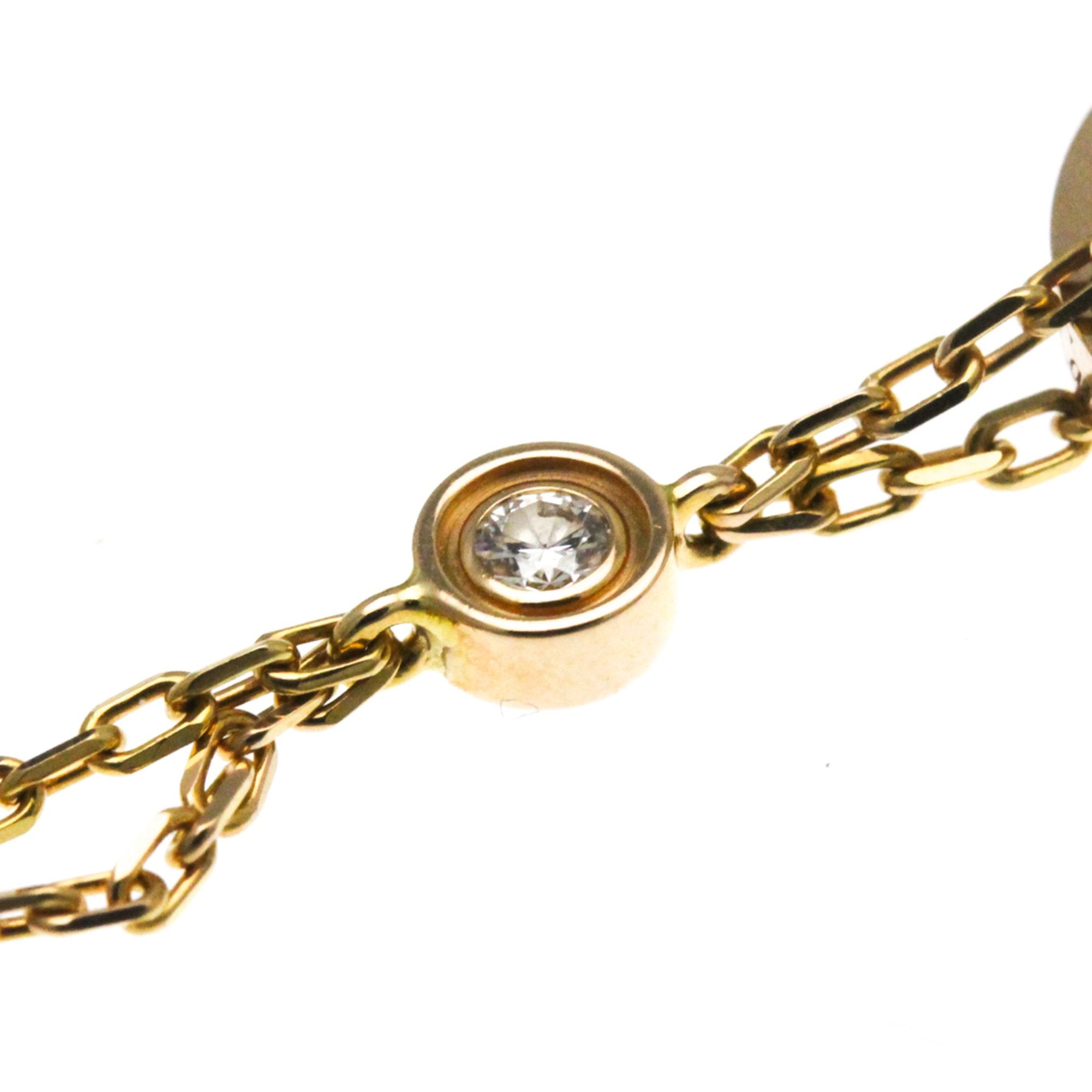 Cartier Love Gold Rose Gold Necklace Jewelry (Pre-Owned)