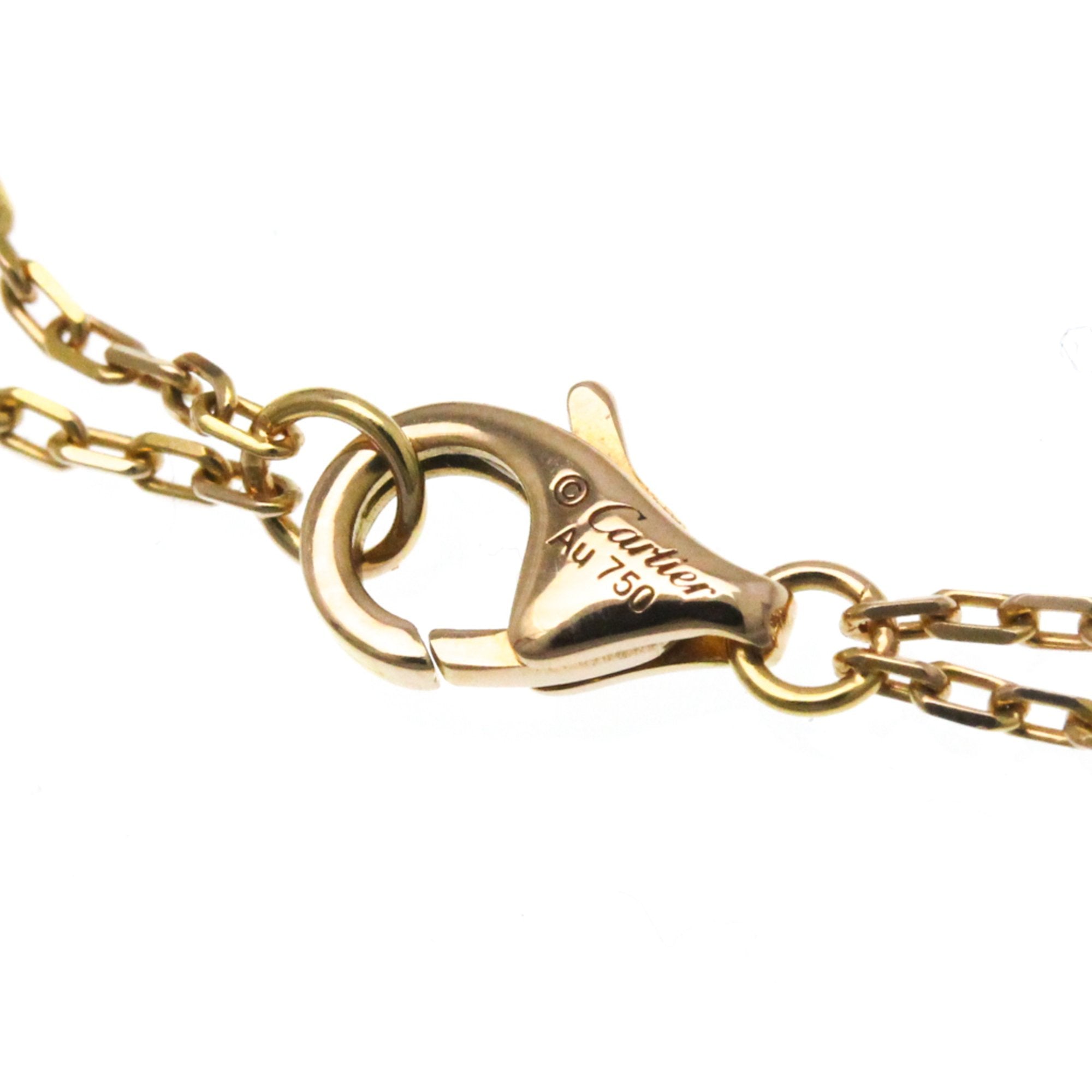 Cartier Love Gold Rose Gold Necklace Jewelry (Pre-Owned)