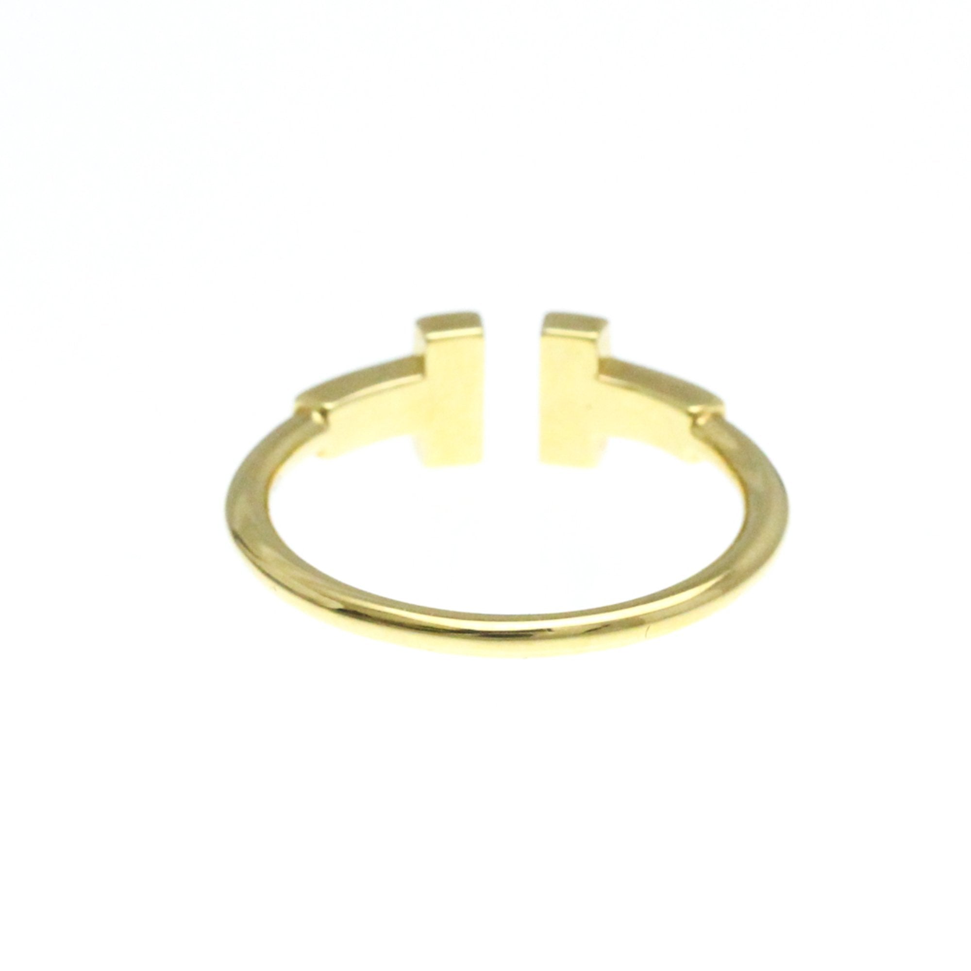 Tiffany & Co T Wire Gold Yellow Gold Ring Jewelry (Pre-Owned)