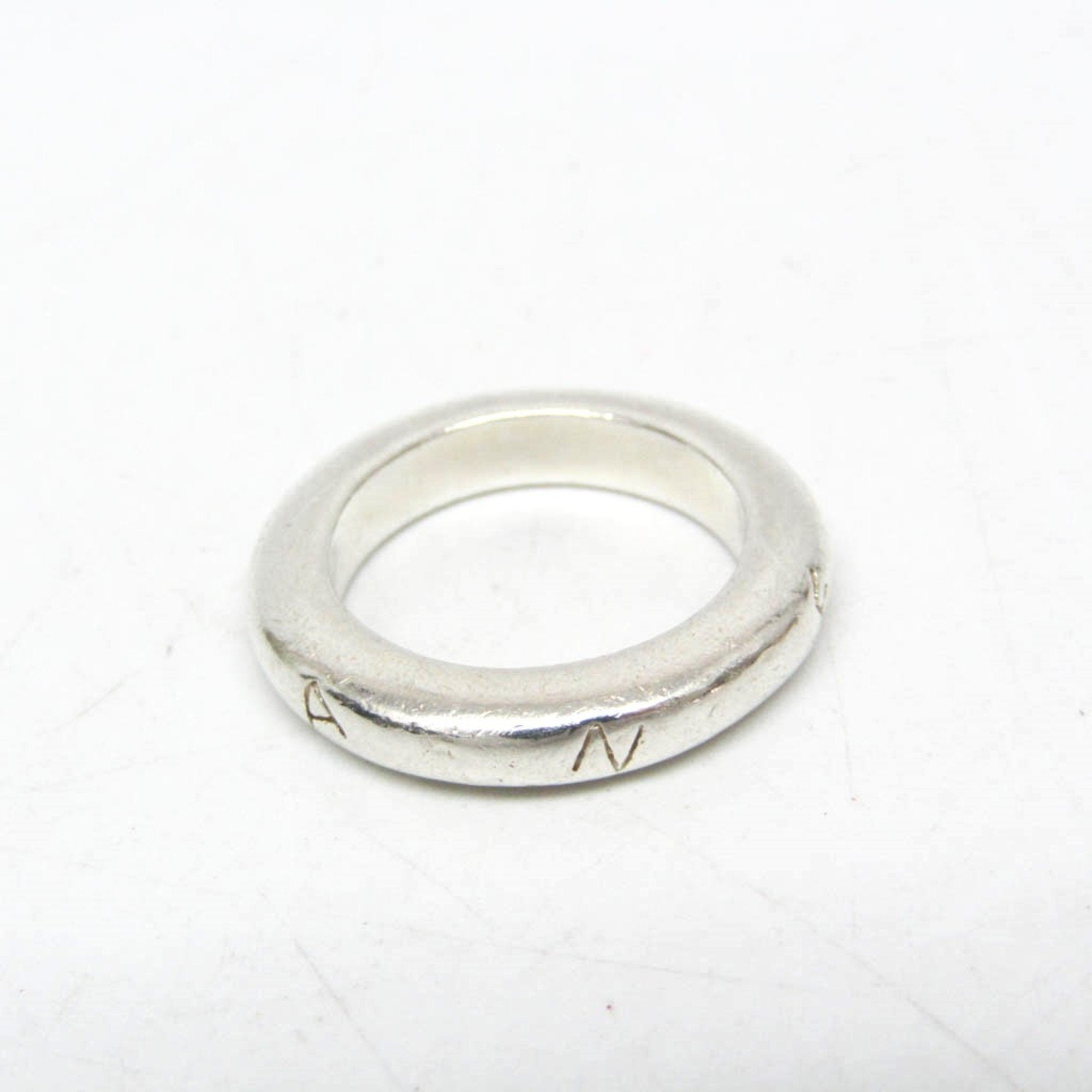 Chanel Silver Silver Ring Jewelry (Pre-Owned)
