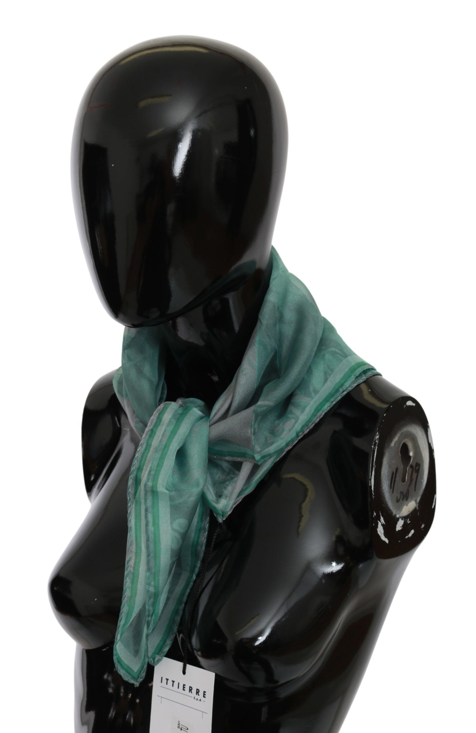 Costume National Silk Shawl Foulard Wrap Women Scarf