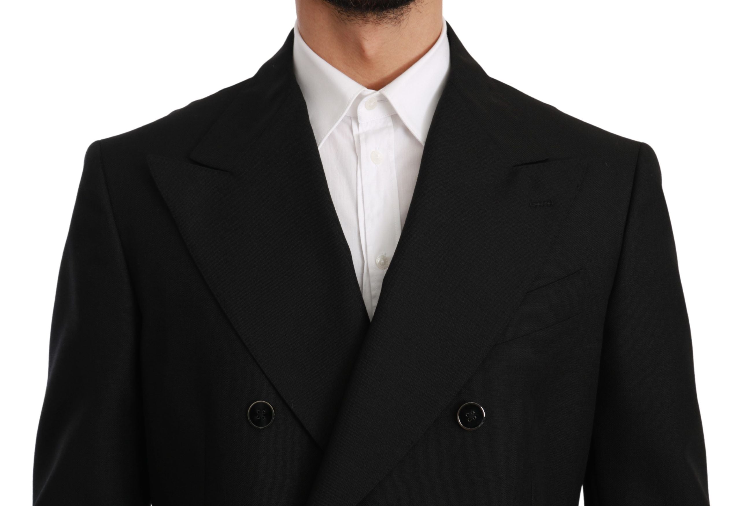 Dolce & Gabbana Elegant Black Slim Fit Formal Men's Blazer