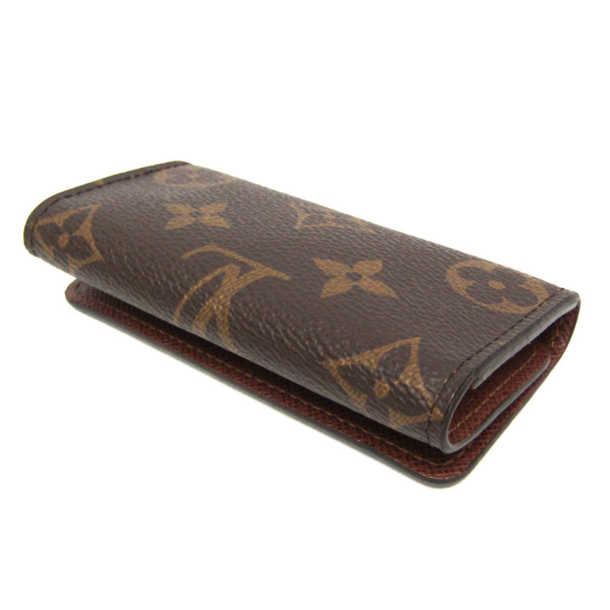 Louis Vuitton Multiclés 4 Brown Canvas Wallet (Pre-Owned)