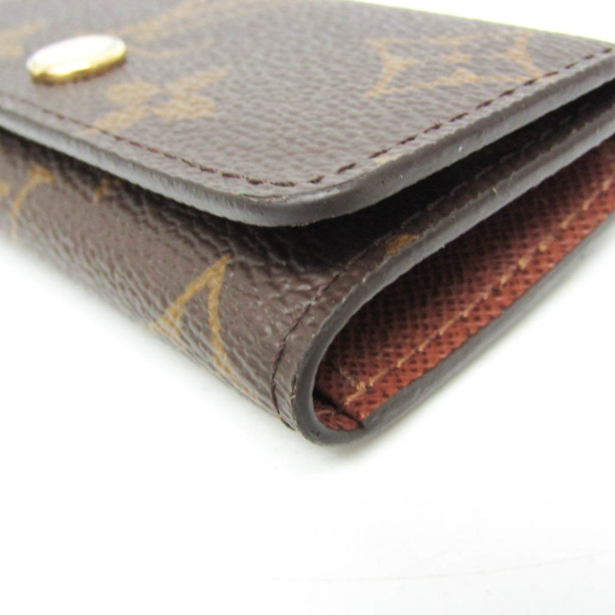 Louis Vuitton Multiclés 4 Brown Canvas Wallet (Pre-Owned)