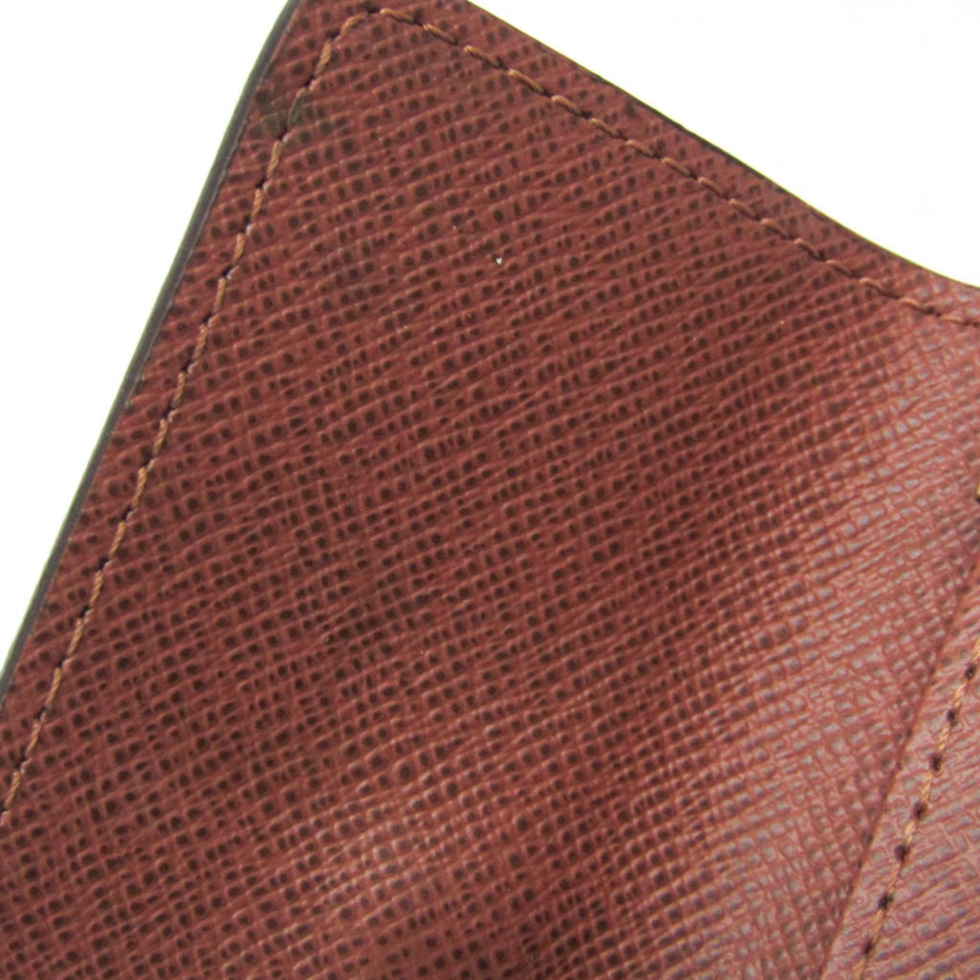 Louis Vuitton Multiclés 4 Brown Canvas Wallet (Pre-Owned)