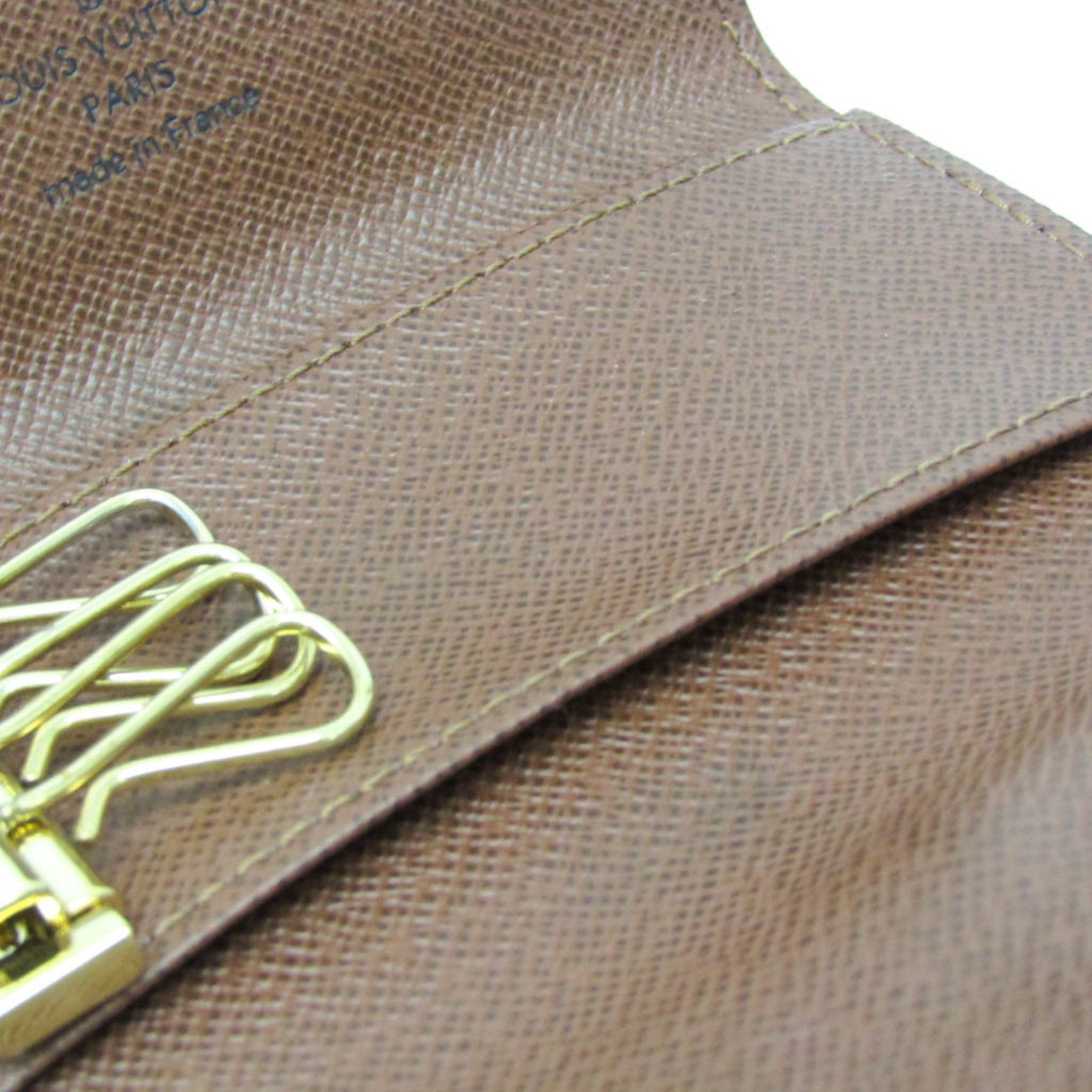 Louis Vuitton Multiclés 4 Brown Canvas Wallet (Pre-Owned)
