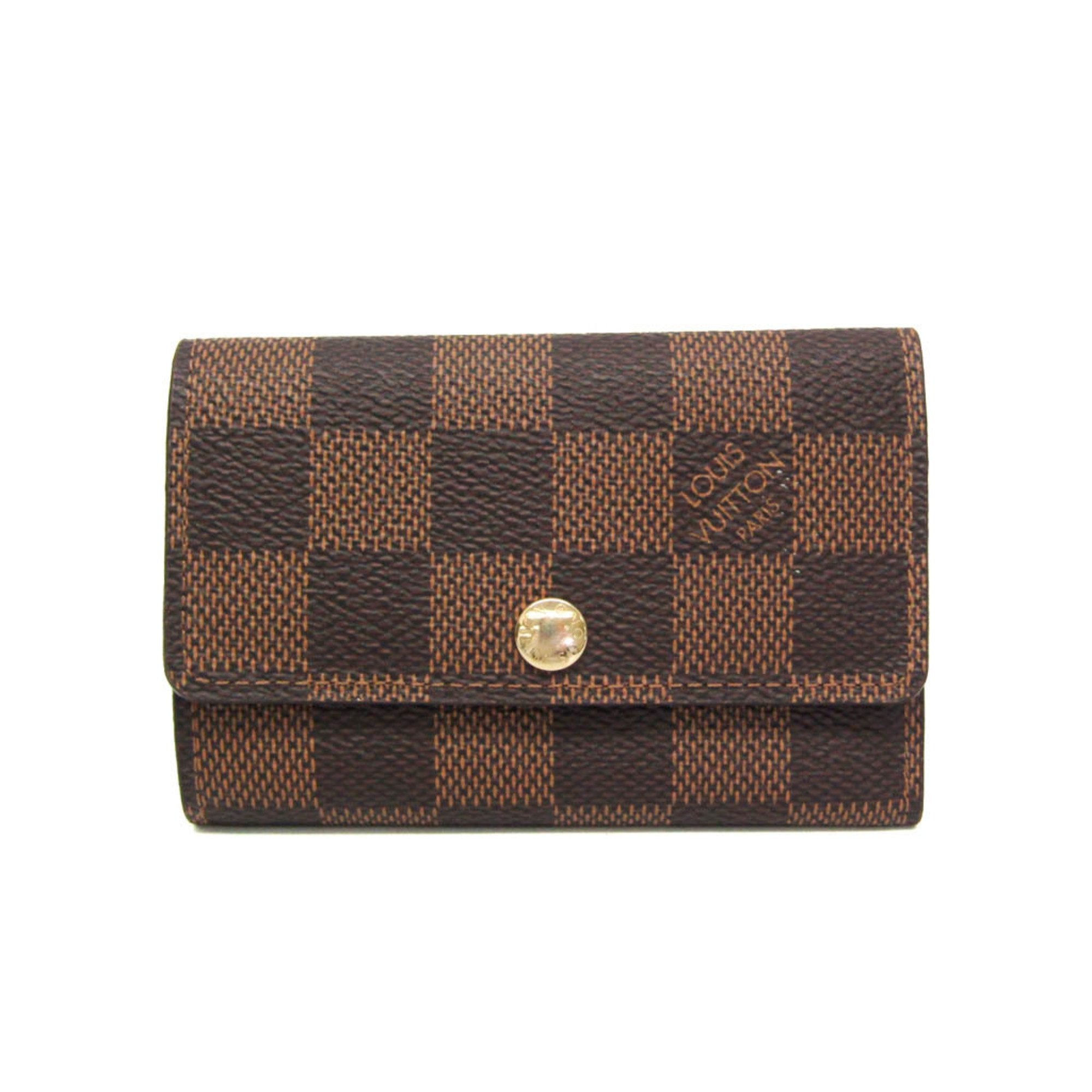 Louis Vuitton Multiclés Brown Canvas Wallet (Pre-Owned)