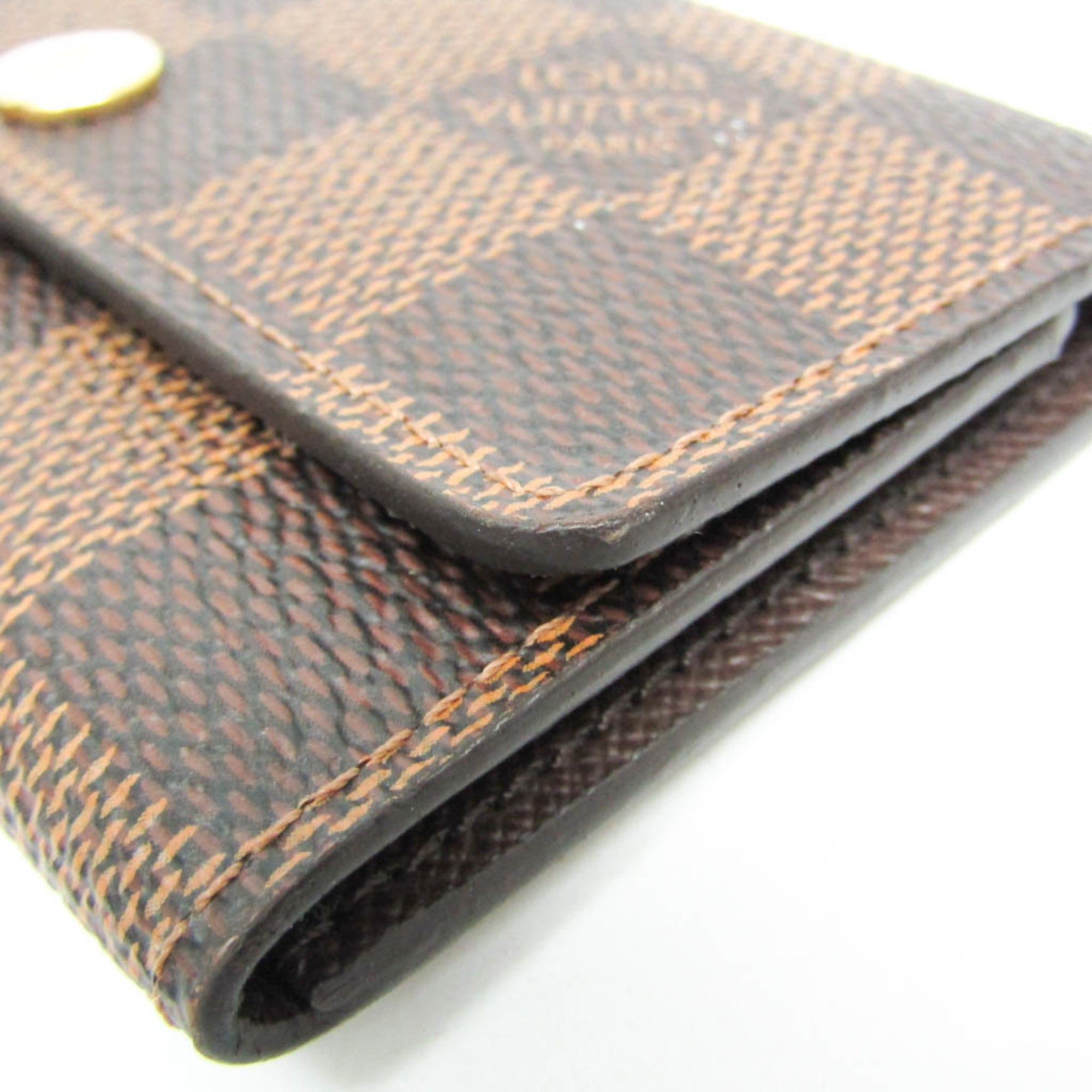 Louis Vuitton Multiclés Brown Canvas Wallet (Pre-Owned)