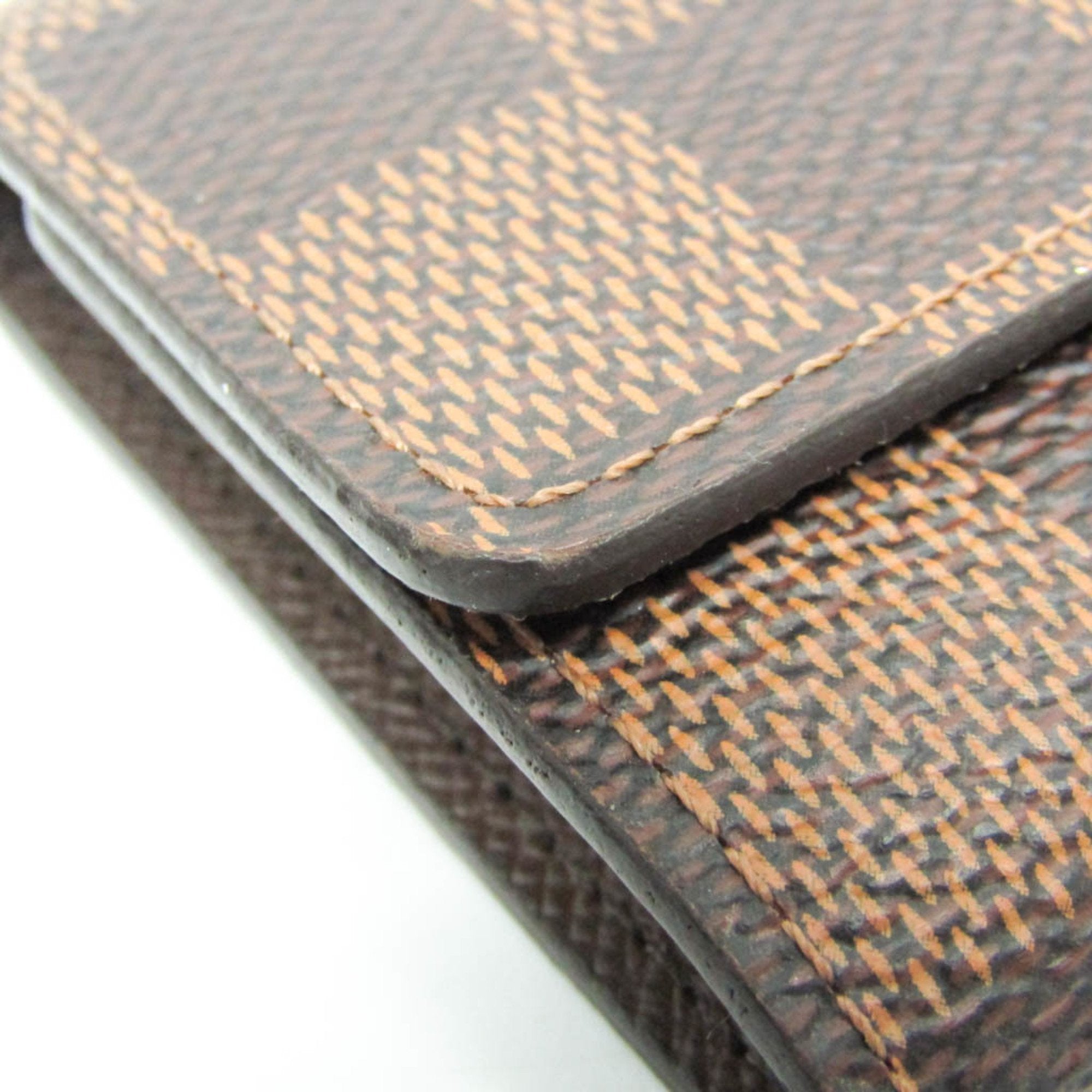 Louis Vuitton Multiclés Brown Canvas Wallet (Pre-Owned)
