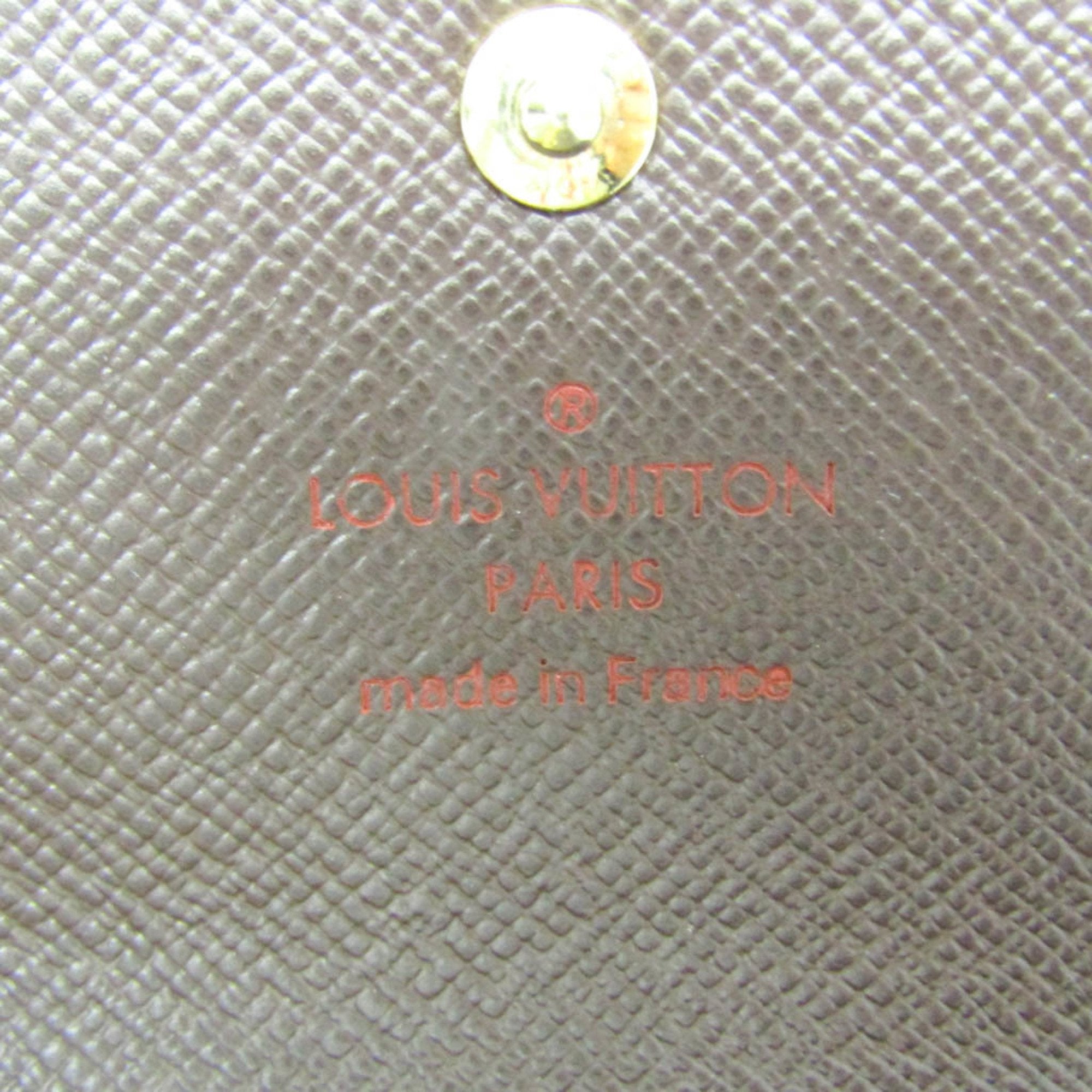 Louis Vuitton Multiclés Brown Canvas Wallet (Pre-Owned)