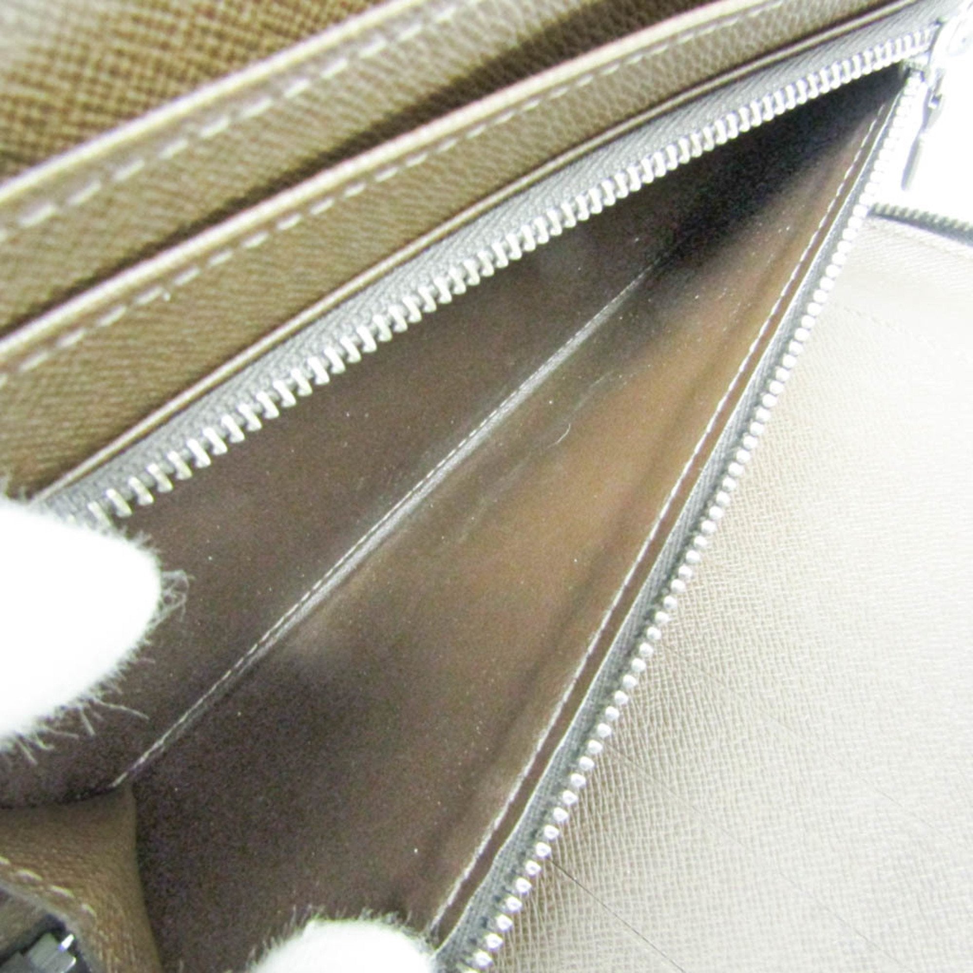 Louis Vuitton Atholl Brown Leather Wallet (Pre-Owned)