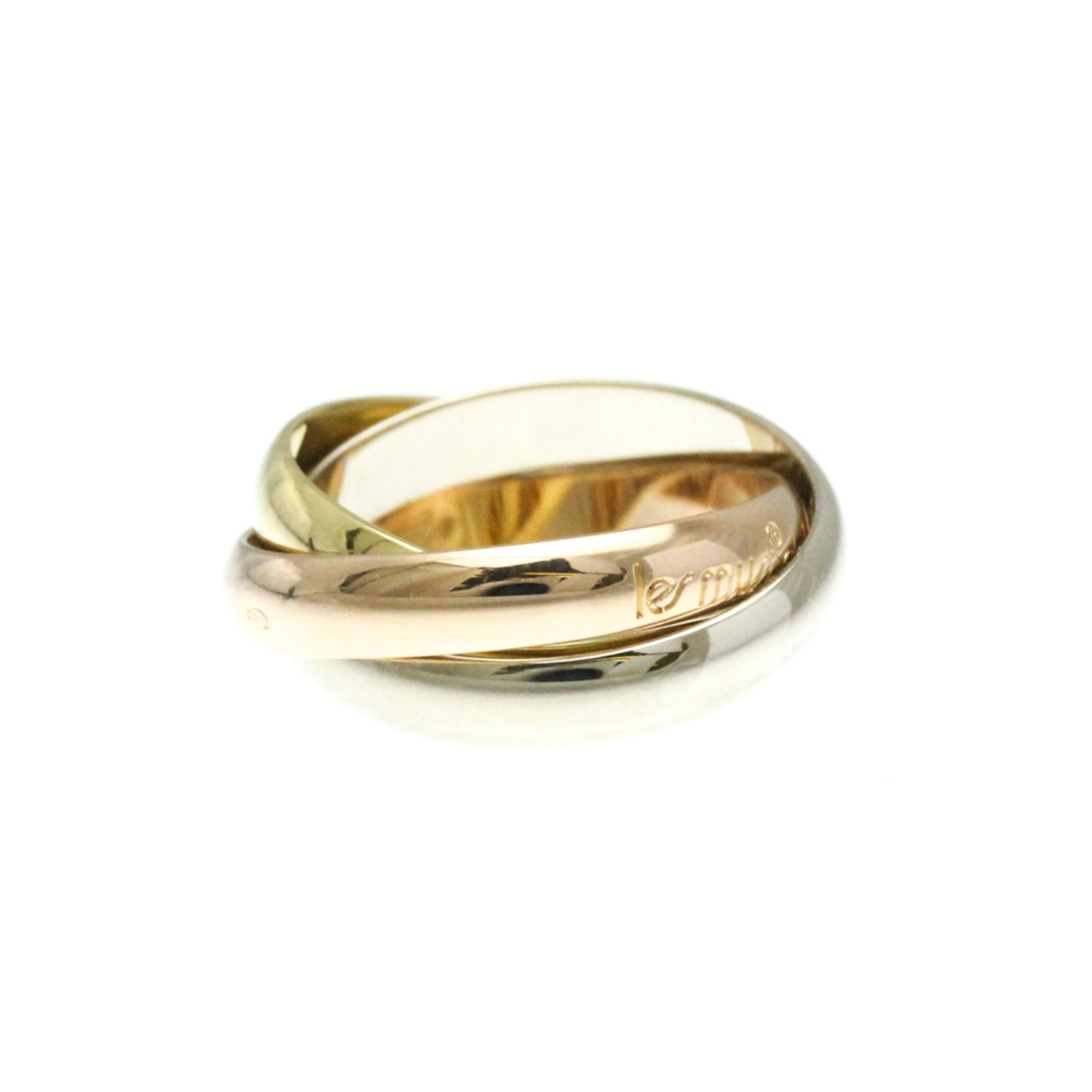 Cartier Trinity Gold Yellow Gold Ring Jewelry (Pre-Owned)