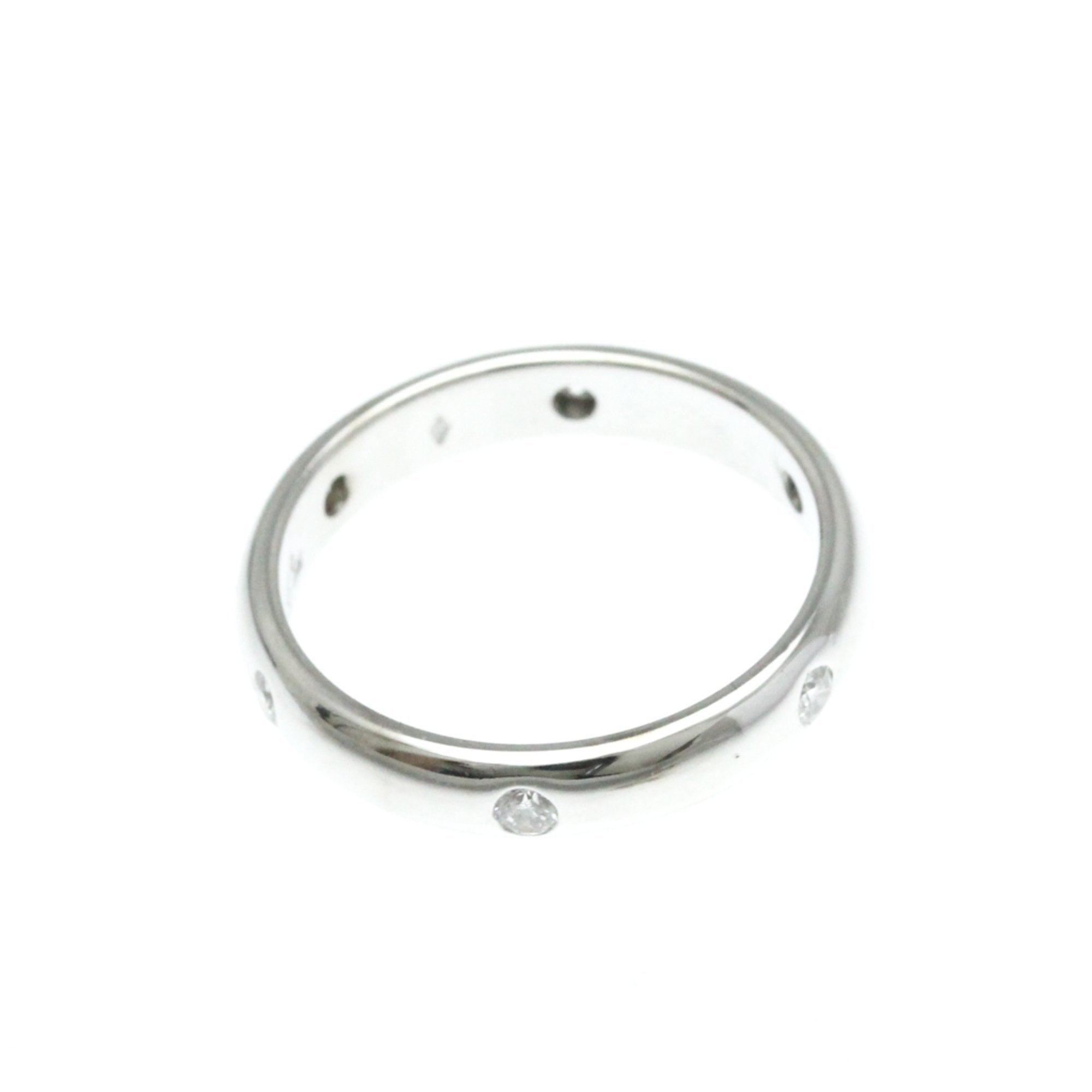 Cartier Stella Silver White Gold Ring Jewelry (Pre-Owned)