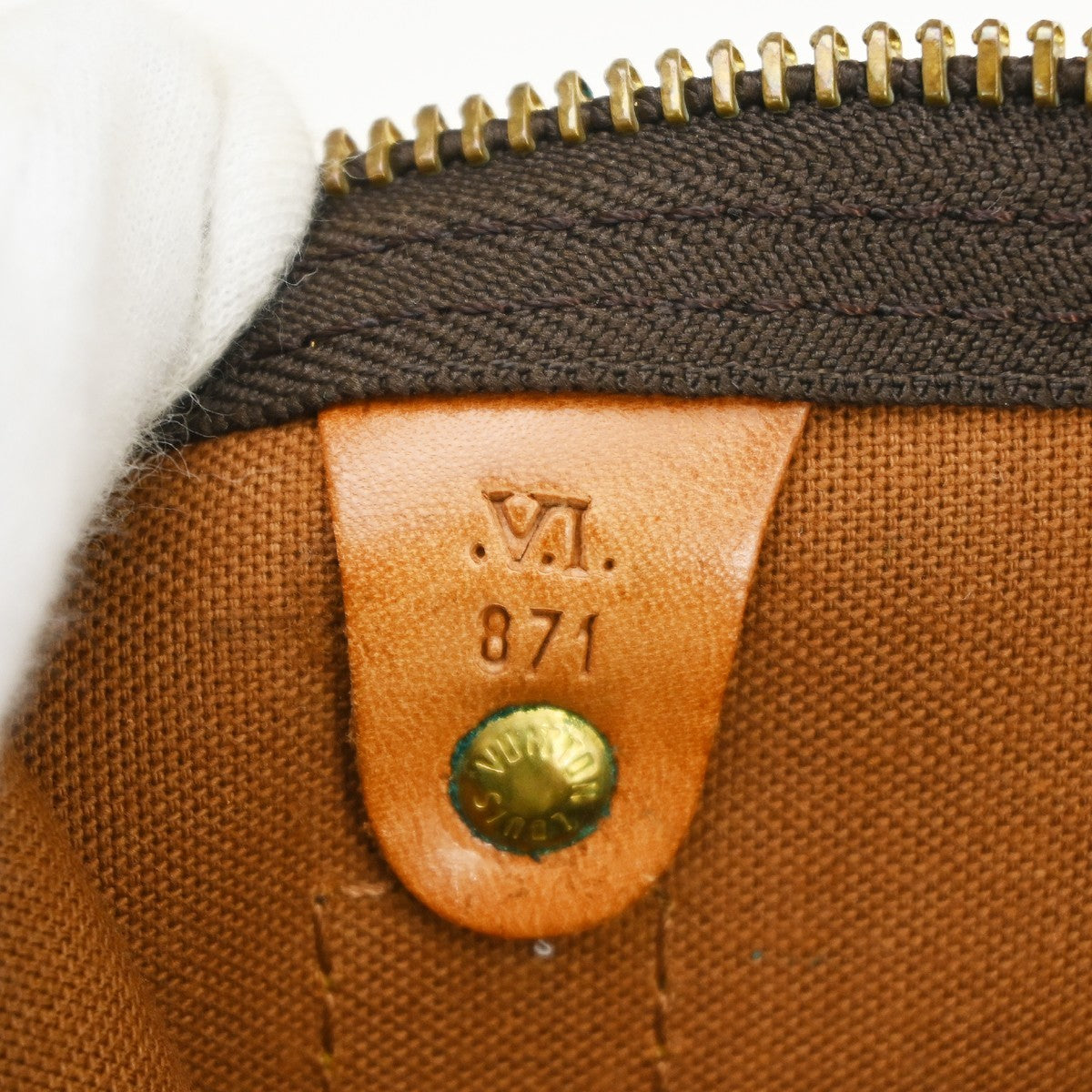 Louis Vuitton Keepall Monogram Canvas Brown Canvas Handbag (Pre-Owned)