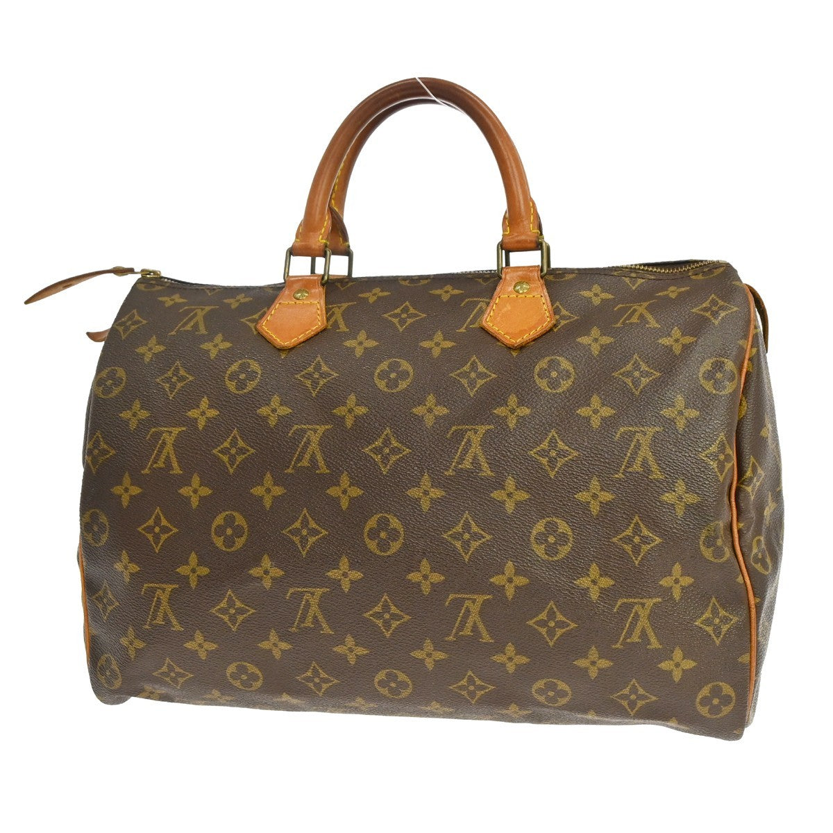 Louis Vuitton Speedy Monogram Canvas Brown Canvas Handbag (Pre-Owned)
