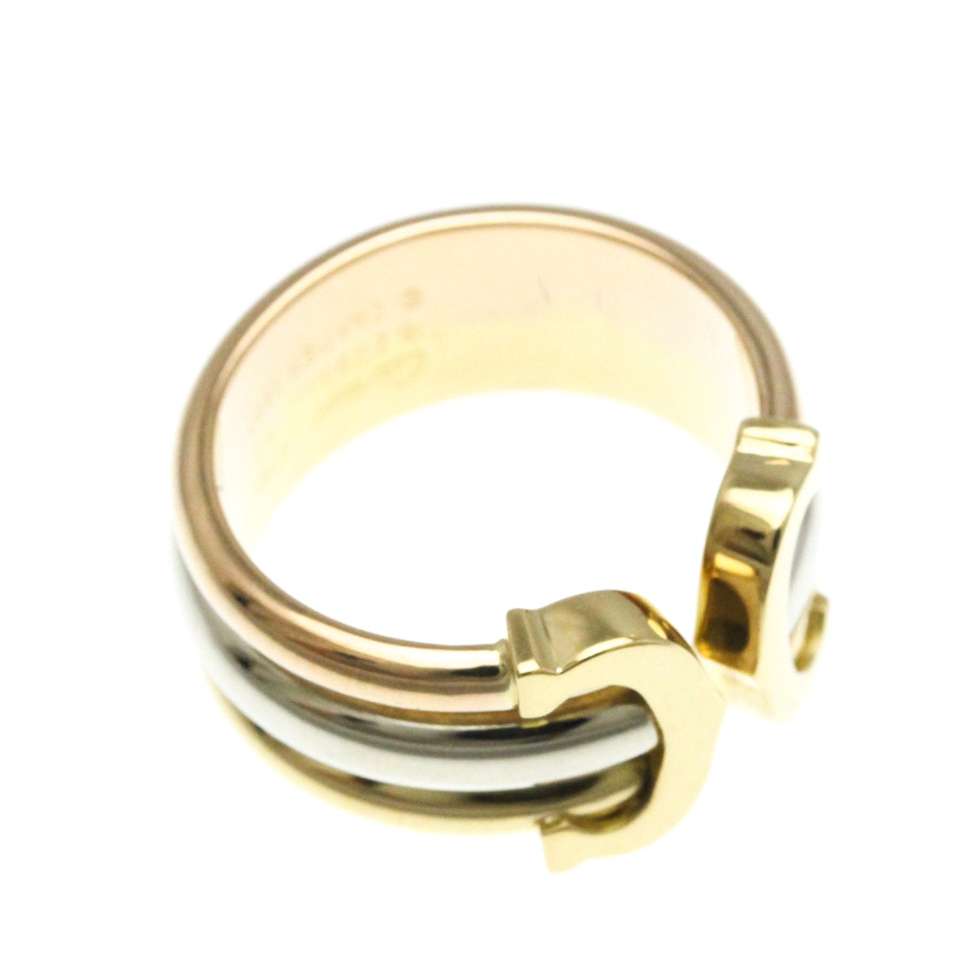 Cartier C2 Gold Yellow Gold Ring Jewelry (Pre-Owned)