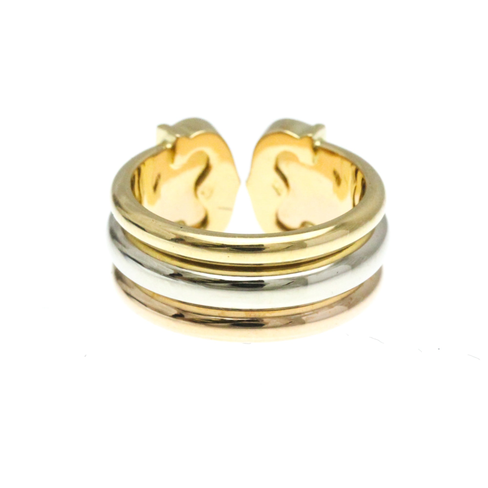 Cartier C2 Gold Yellow Gold Ring Jewelry (Pre-Owned)