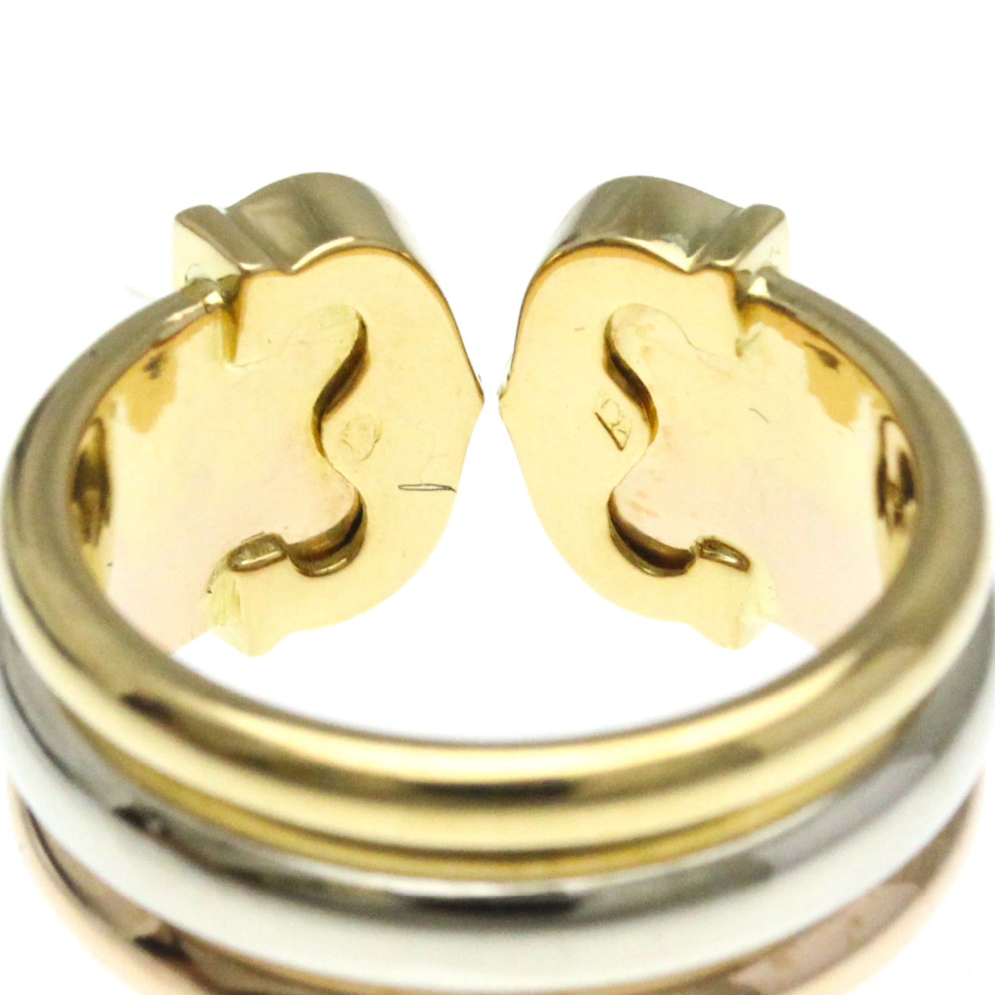 Cartier C2 Gold Yellow Gold Ring Jewelry (Pre-Owned)