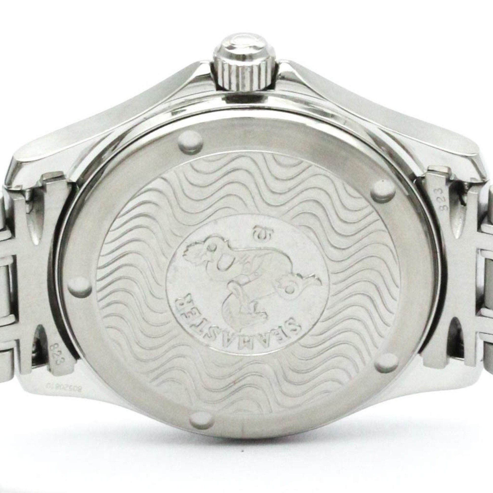 Omega Seamaster White Steel Bag Watch (Pre-Owned)