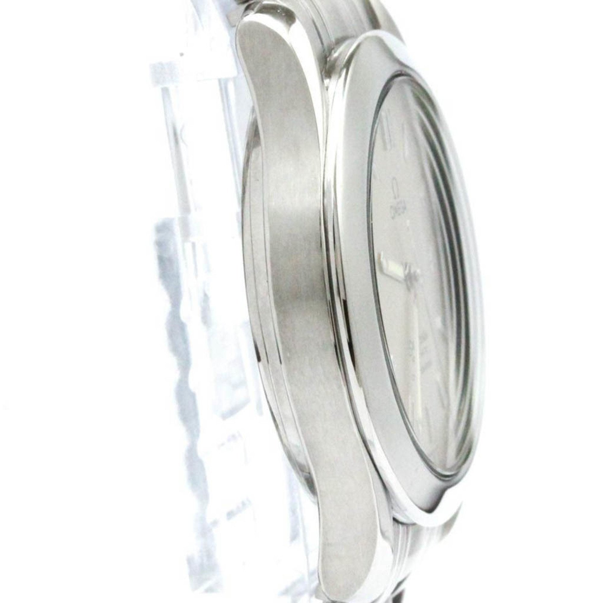Omega Seamaster White Steel Bag Watch (Pre-Owned)