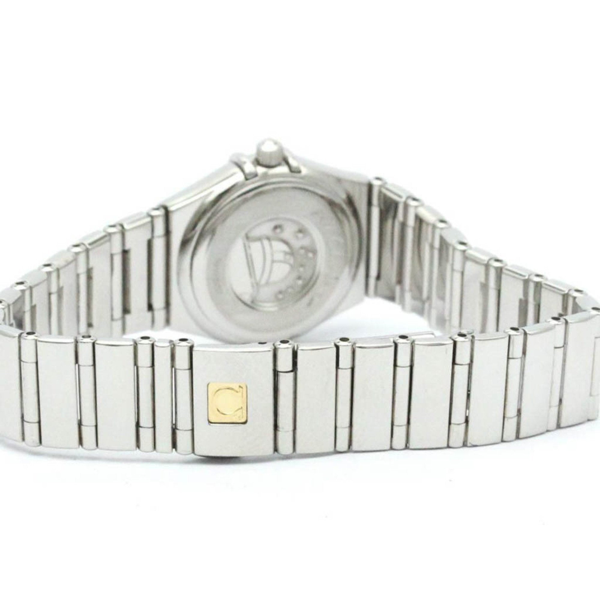 Omega Constellation White Steel Bag Watch (Pre-Owned)