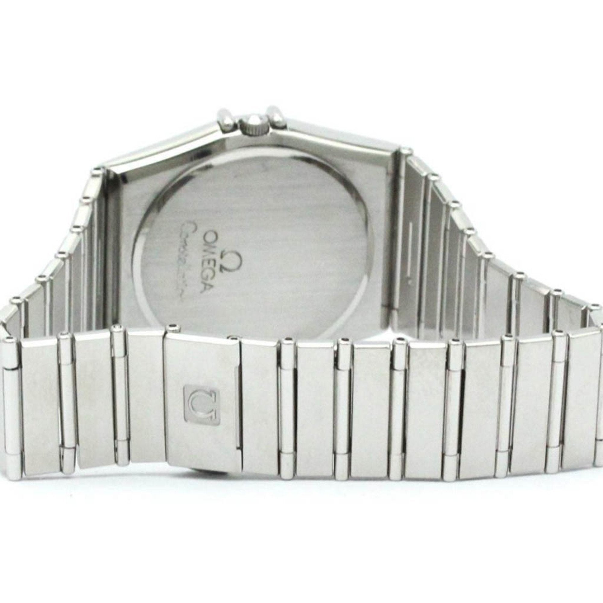 Omega Constellation Black Steel Bag Watch (Pre-Owned)