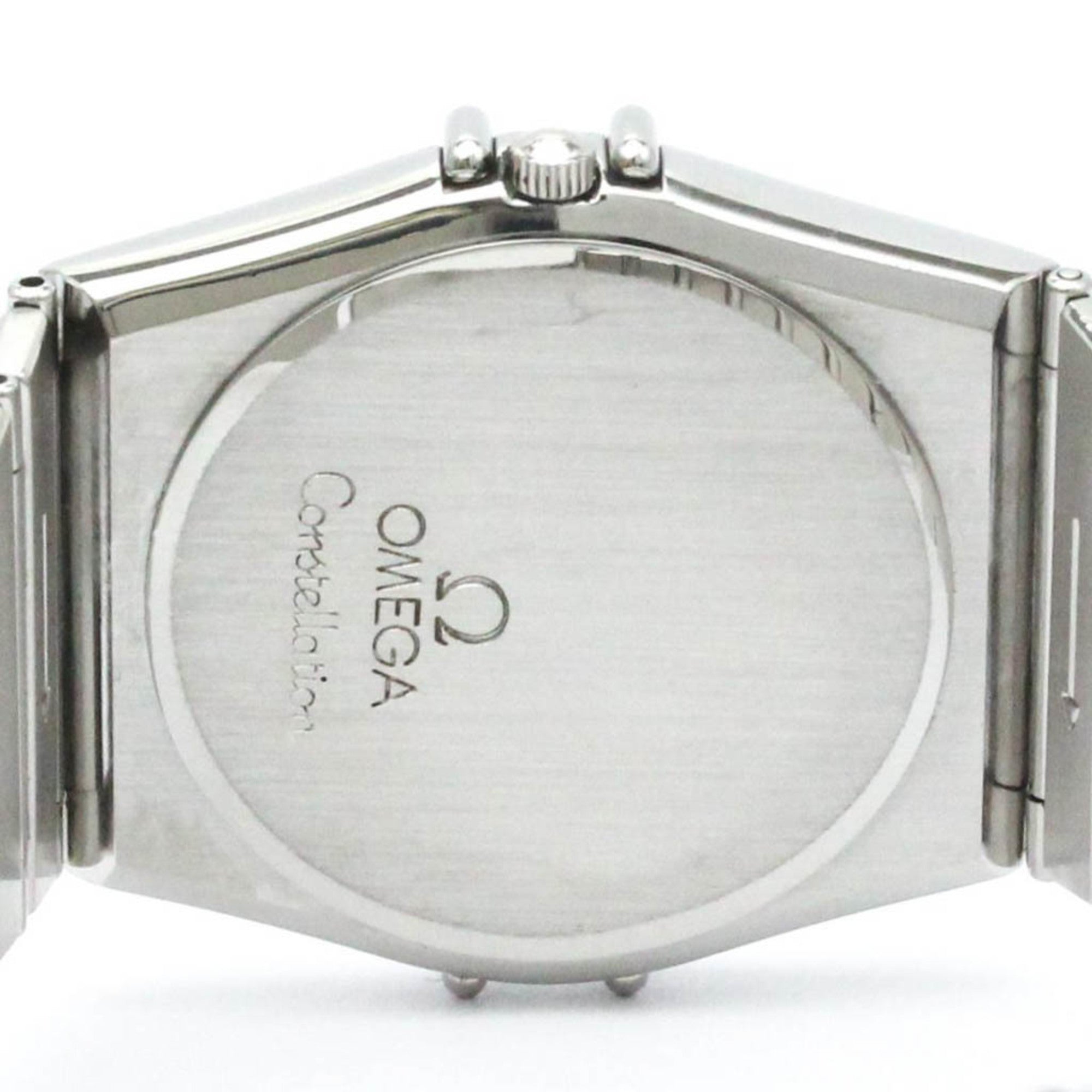 Omega Constellation Black Steel Bag Watch (Pre-Owned)
