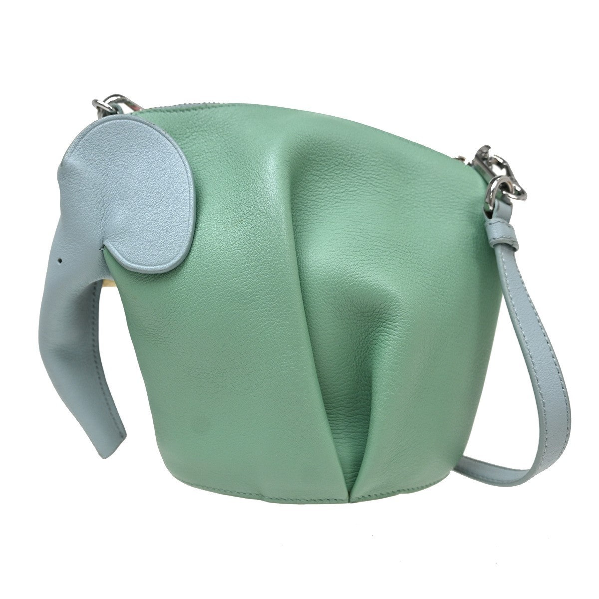 Loewe Elephant Leather Multicolour Leather Shoulder Bag Bag (Pre-Owned)