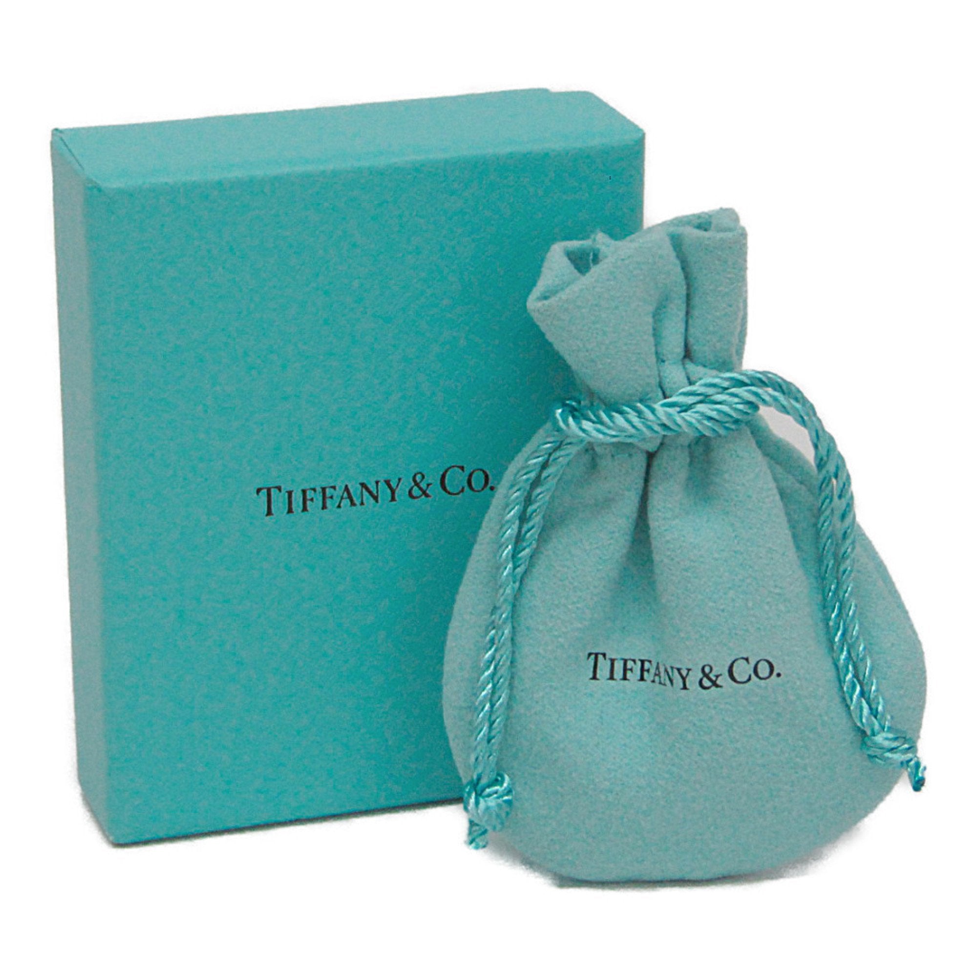 Tiffany & Co Open Heart Silver Silver Pendant Jewelry (Pre-Owned)