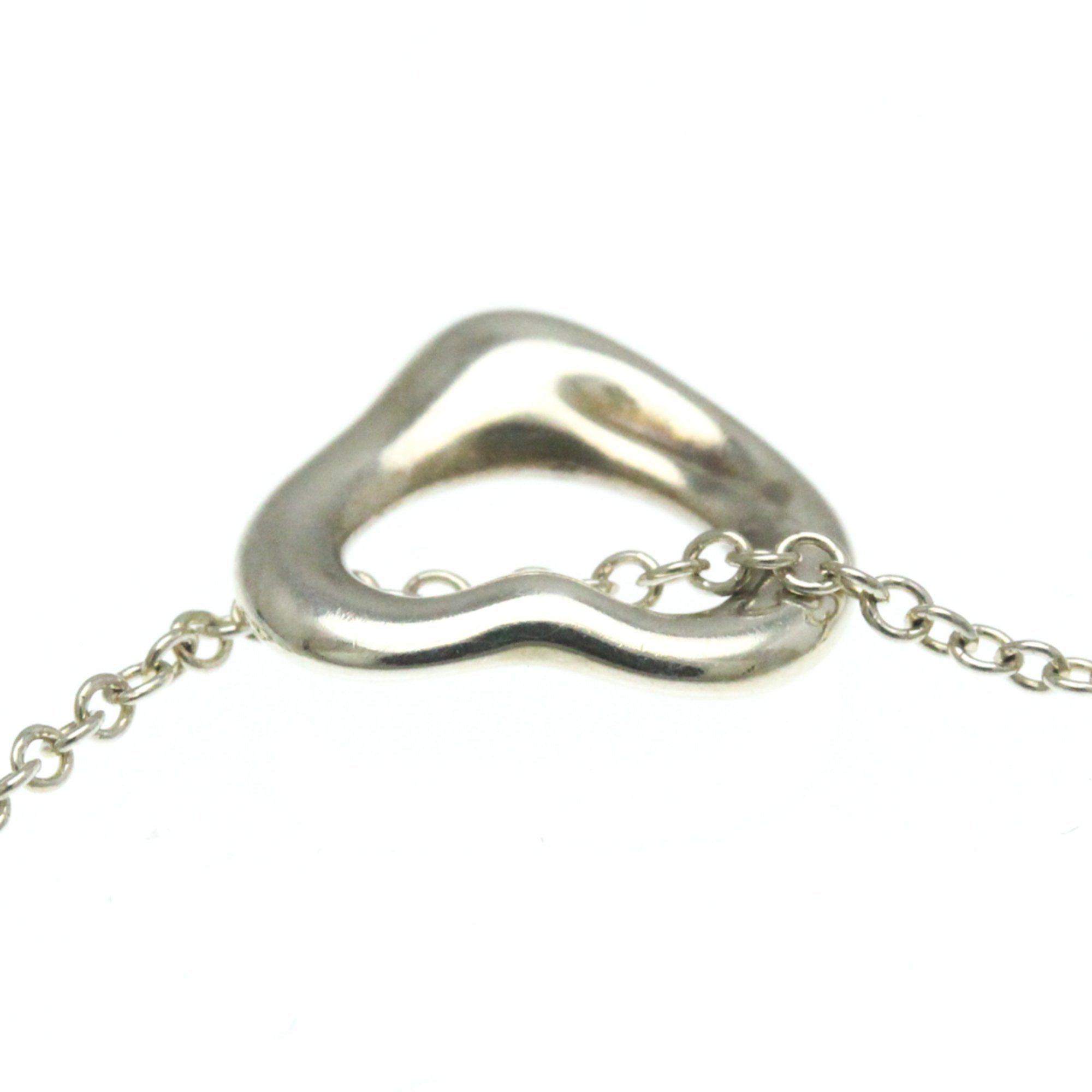Tiffany & Co Open Heart Silver Silver Pendant Jewelry (Pre-Owned)