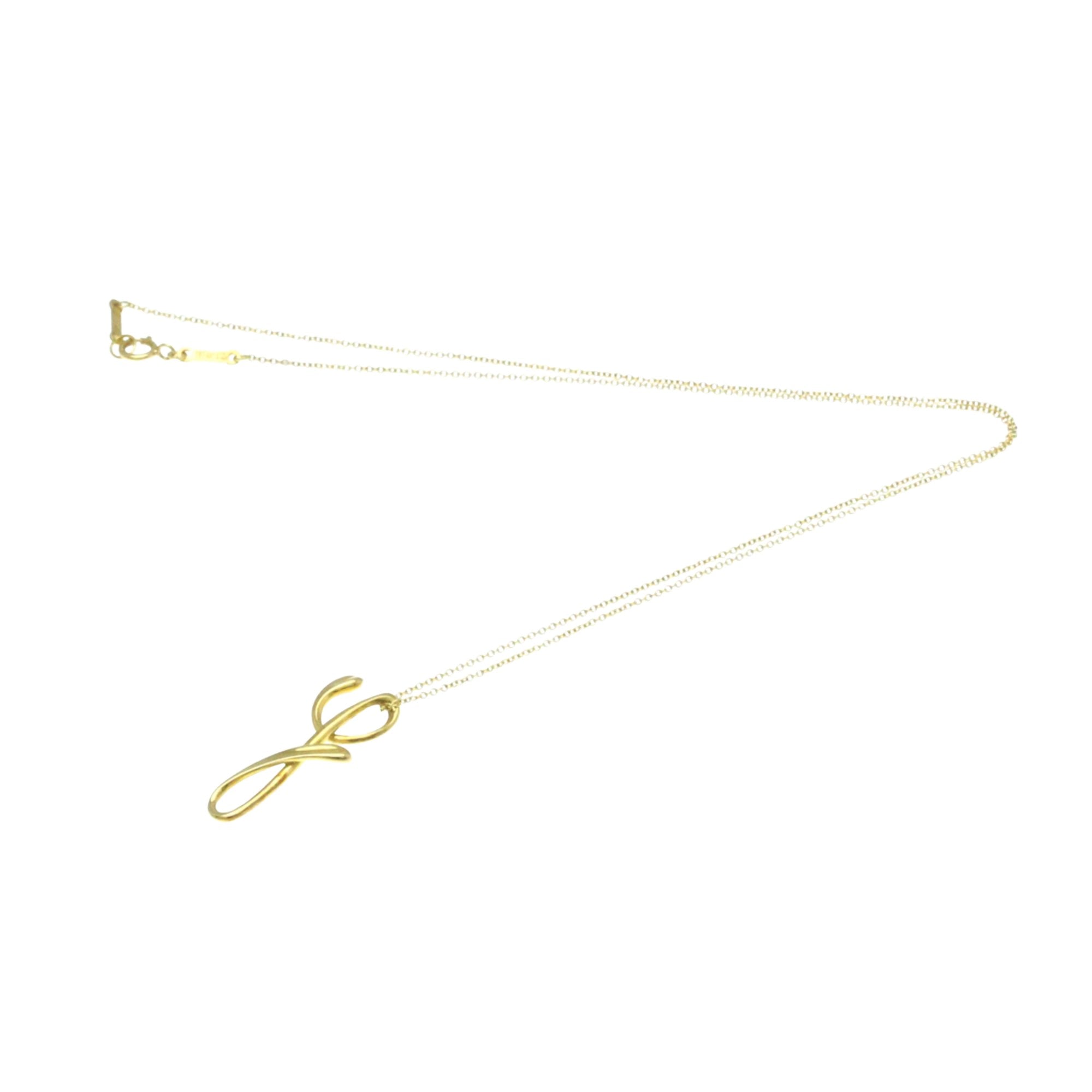 Tiffany & Co Gold Yellow Gold Necklace Jewelry (Pre-Owned)