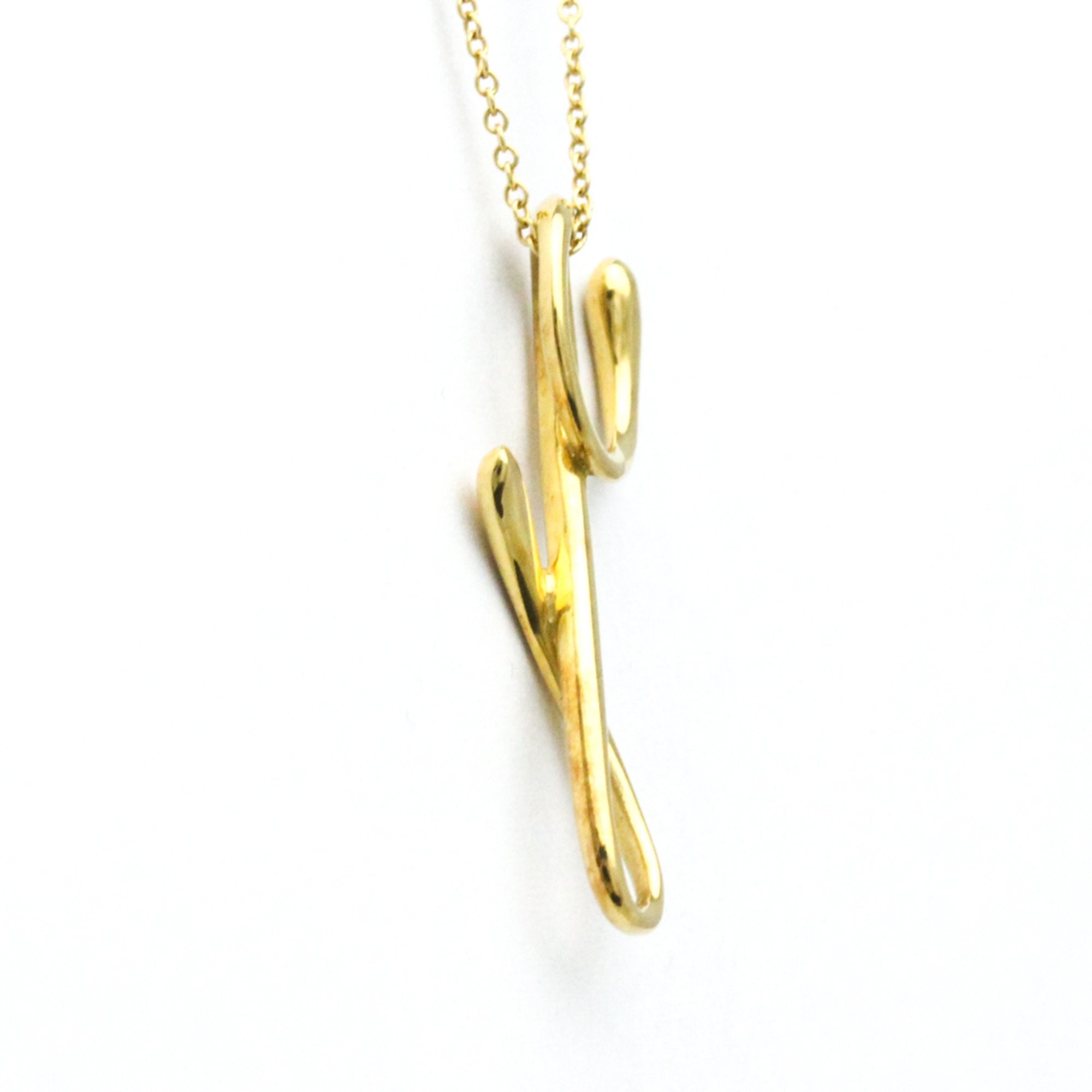 Tiffany & Co Gold Yellow Gold Necklace Jewelry (Pre-Owned)