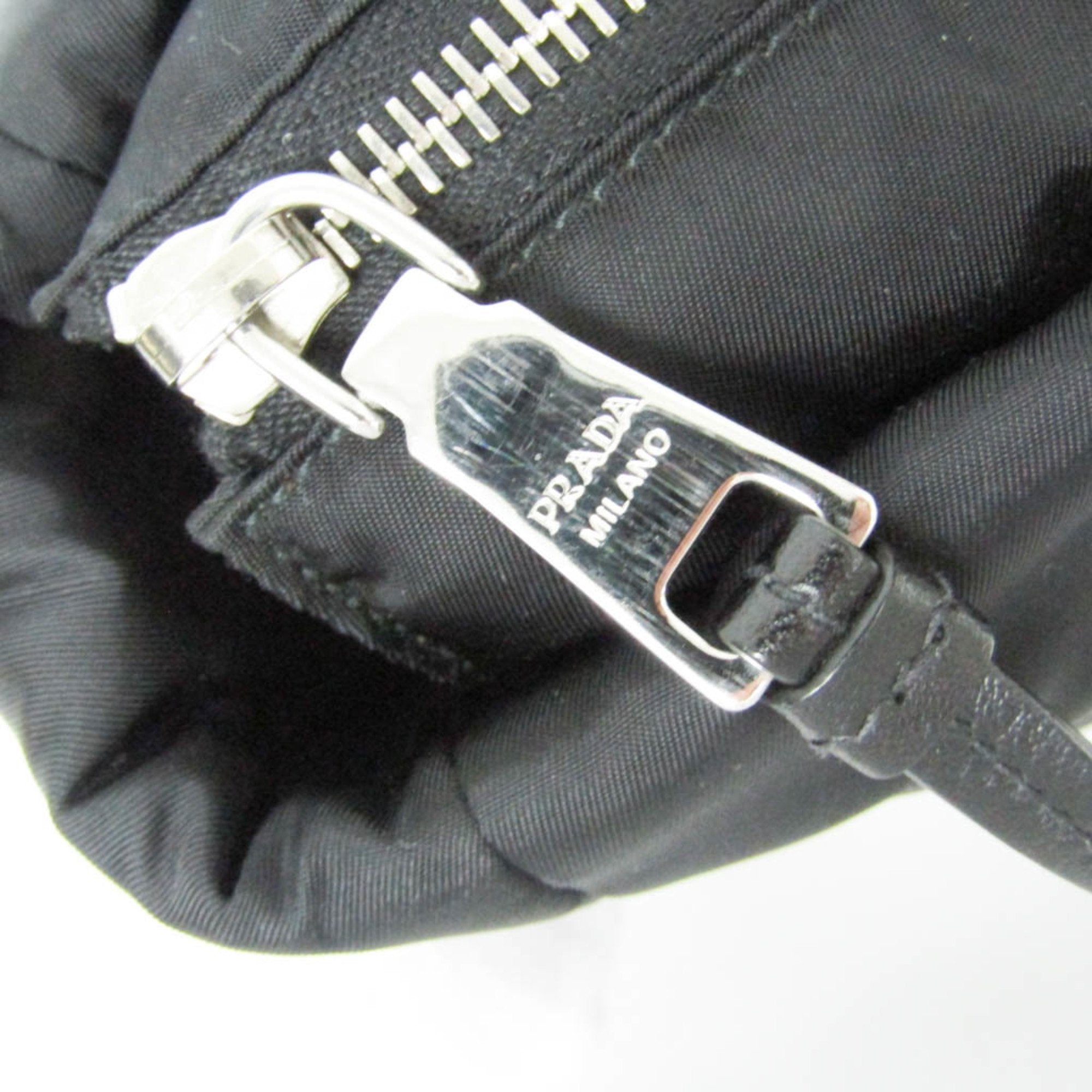 Prada Tessuto Black Synthetic Handbag (Pre-Owned)