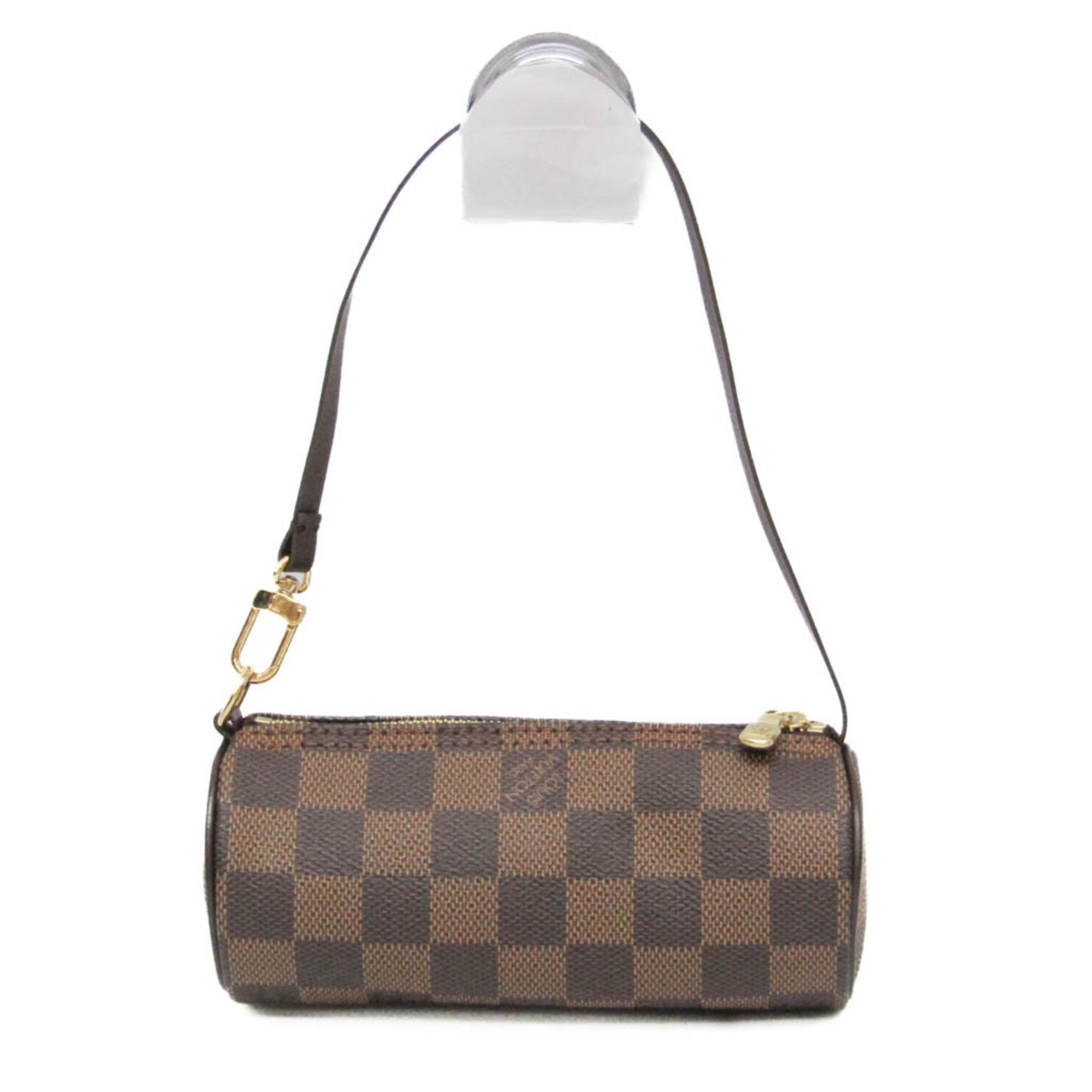 Louis Vuitton Papillon Brown Canvas Clutch Bag (Pre-Owned)