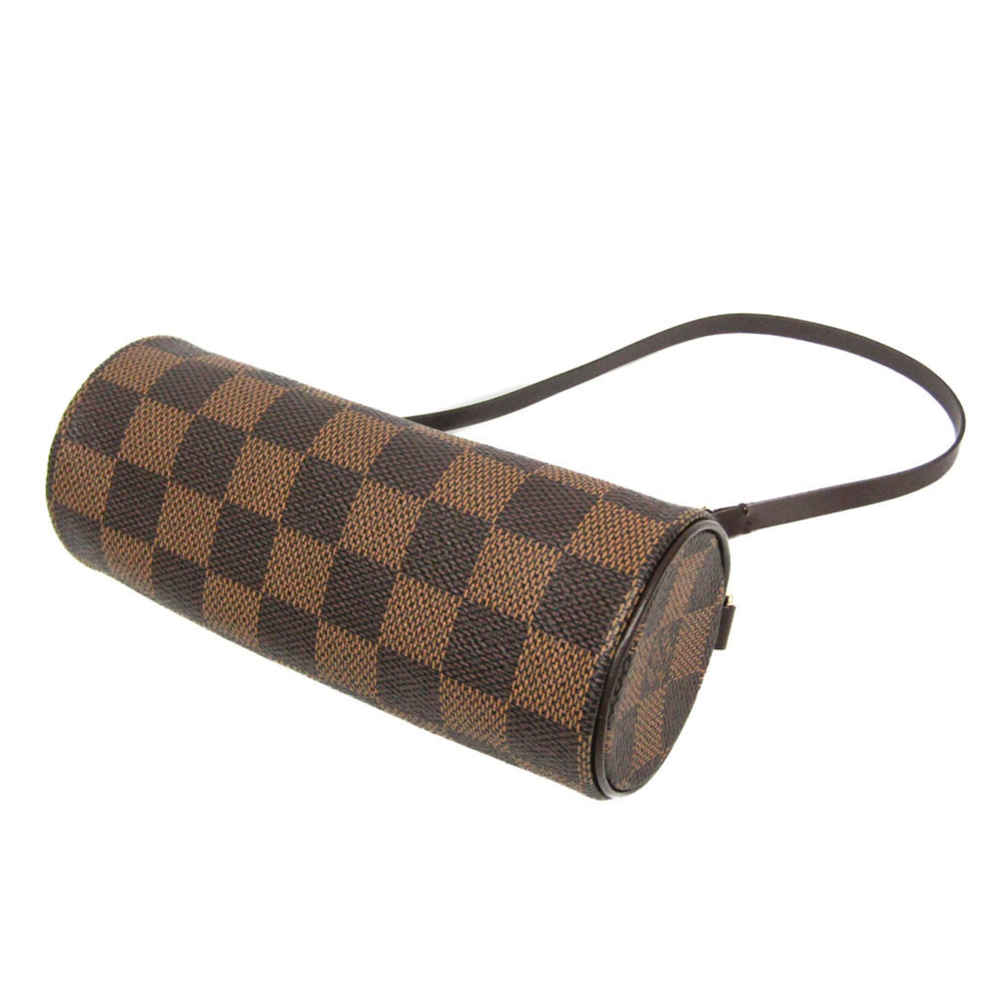 Louis Vuitton Papillon Brown Canvas Clutch Bag (Pre-Owned)