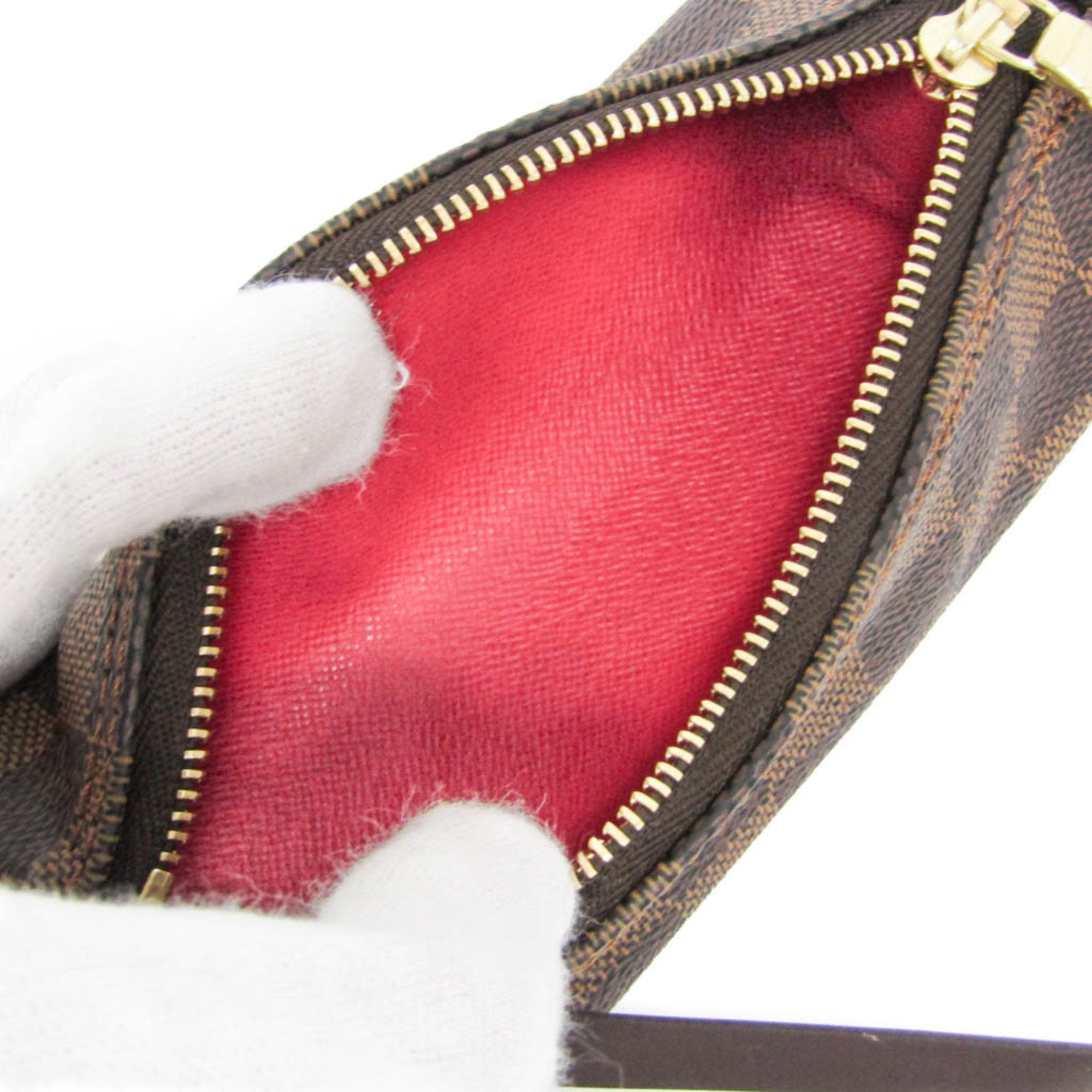 Louis Vuitton Papillon Brown Canvas Clutch Bag (Pre-Owned)