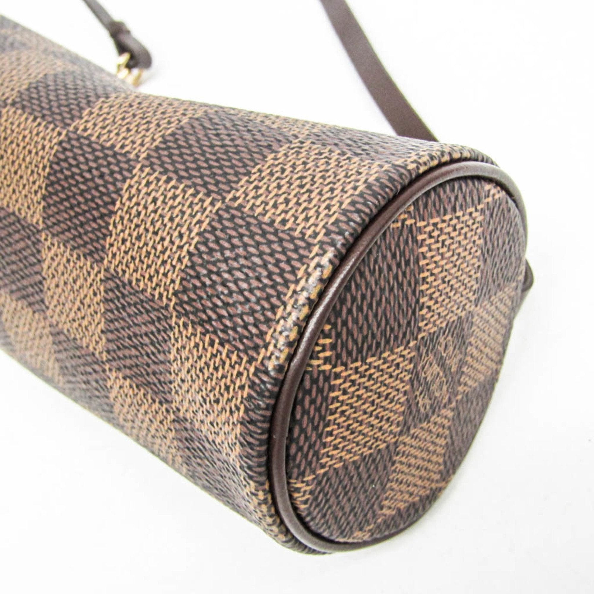 Louis Vuitton Papillon Brown Canvas Clutch Bag (Pre-Owned)