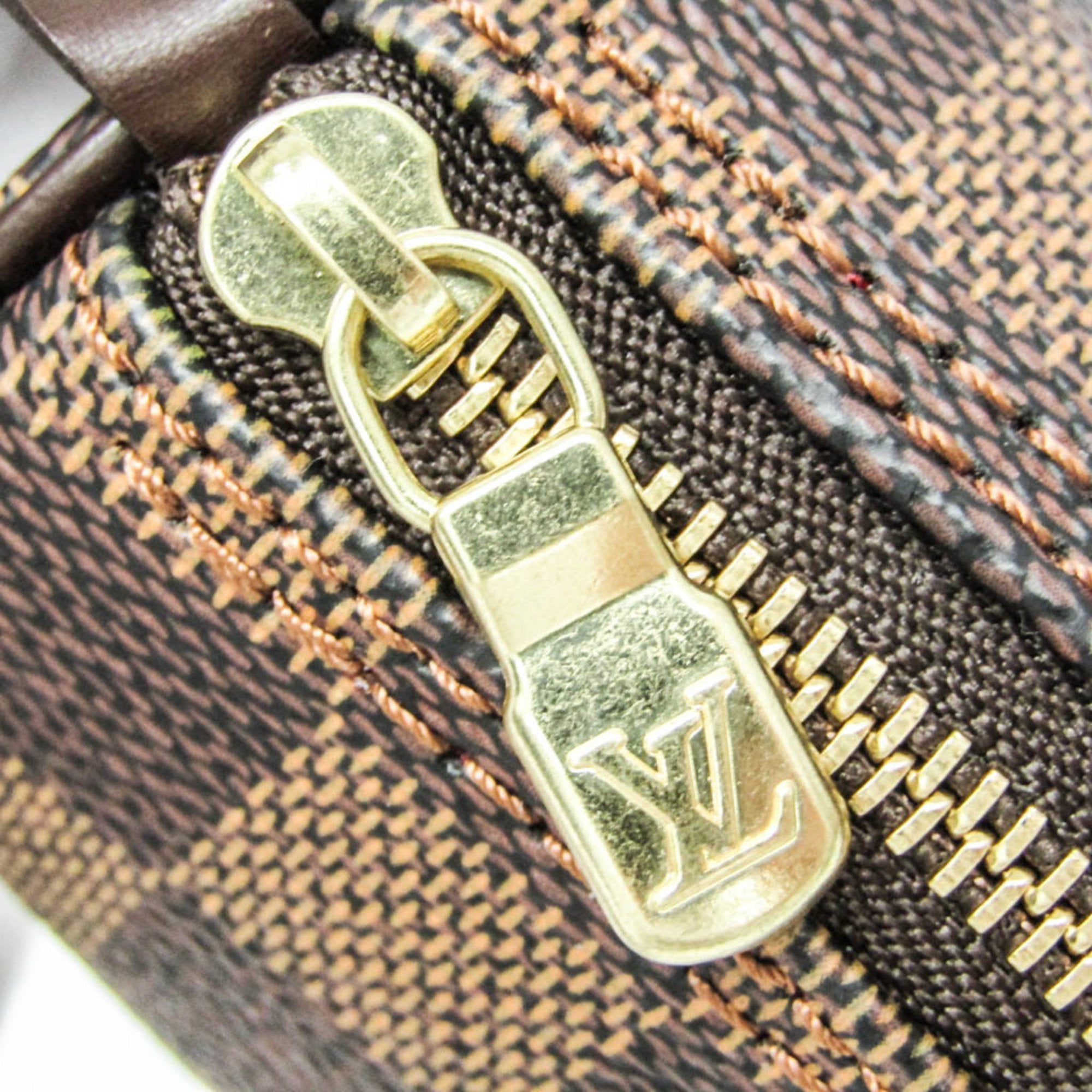 Louis Vuitton Papillon Brown Canvas Clutch Bag (Pre-Owned)