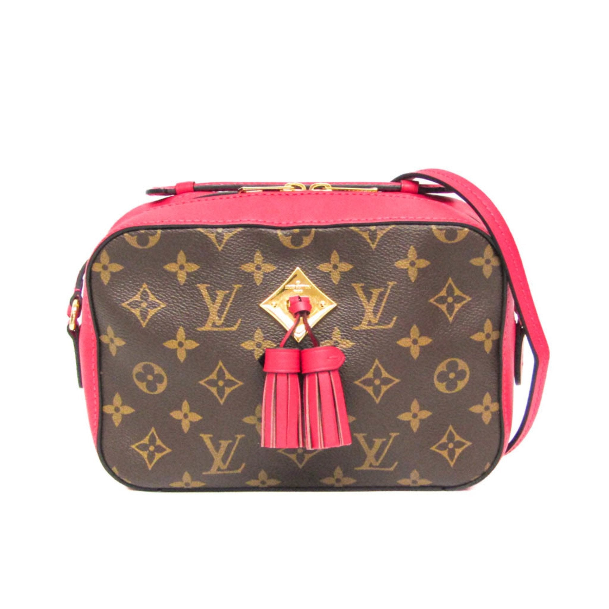 Louis Vuitton Saintonge Brown Canvas Shoulder Bag (Pre-Owned)