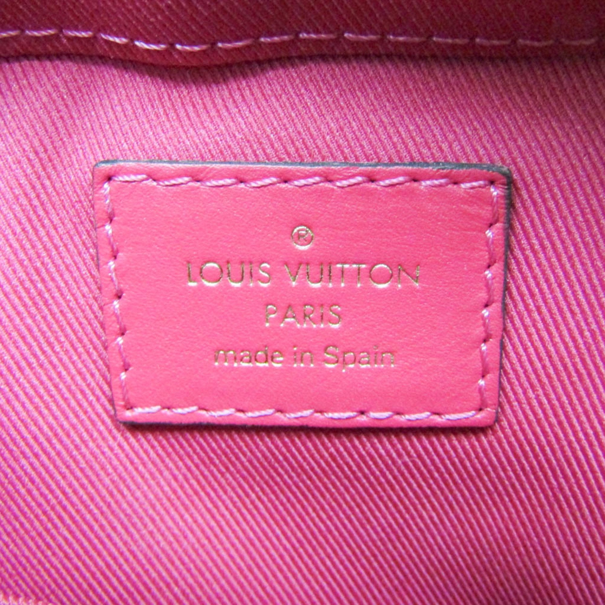Louis Vuitton Saintonge Brown Canvas Shoulder Bag (Pre-Owned)
