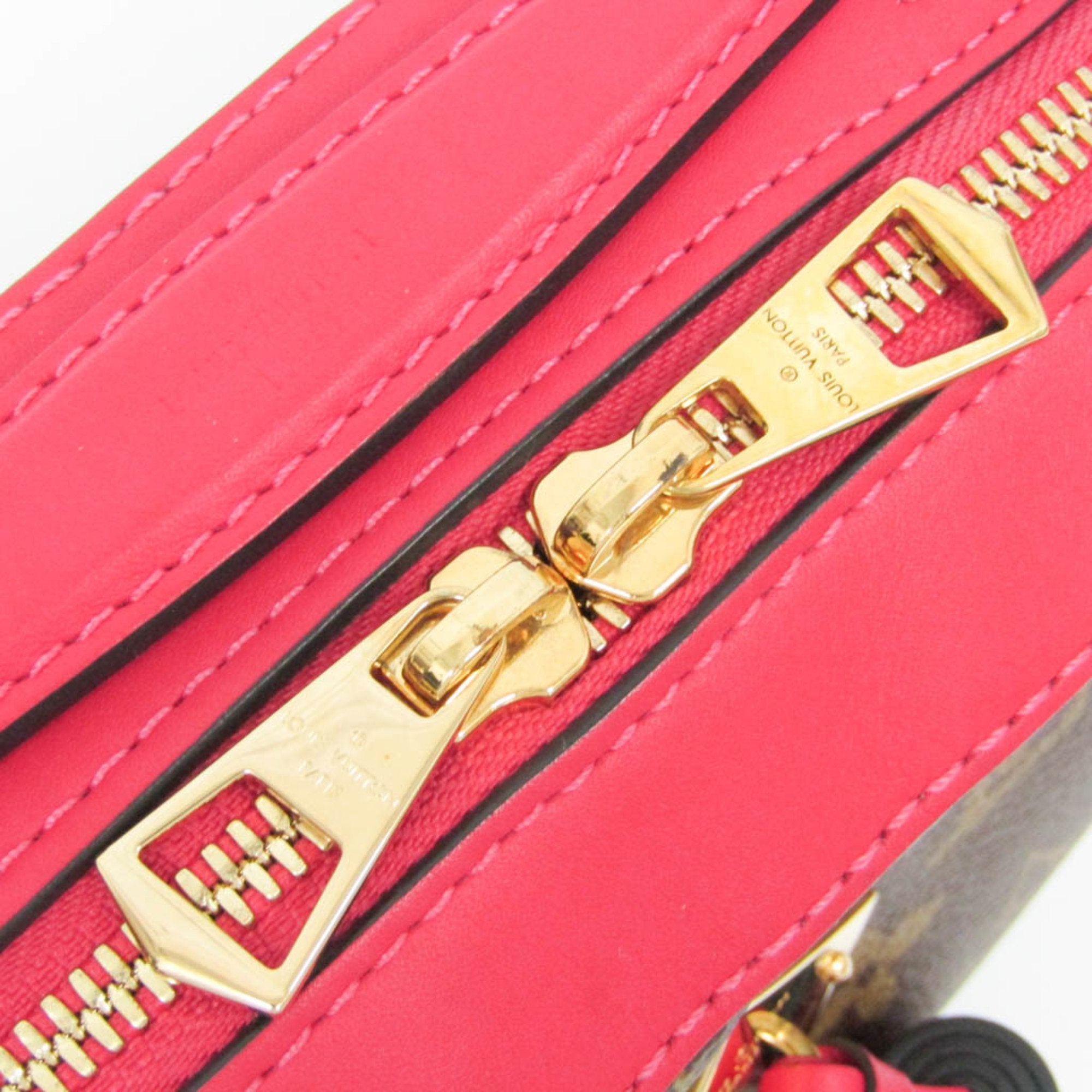 Louis Vuitton Saintonge Brown Canvas Shoulder Bag (Pre-Owned)