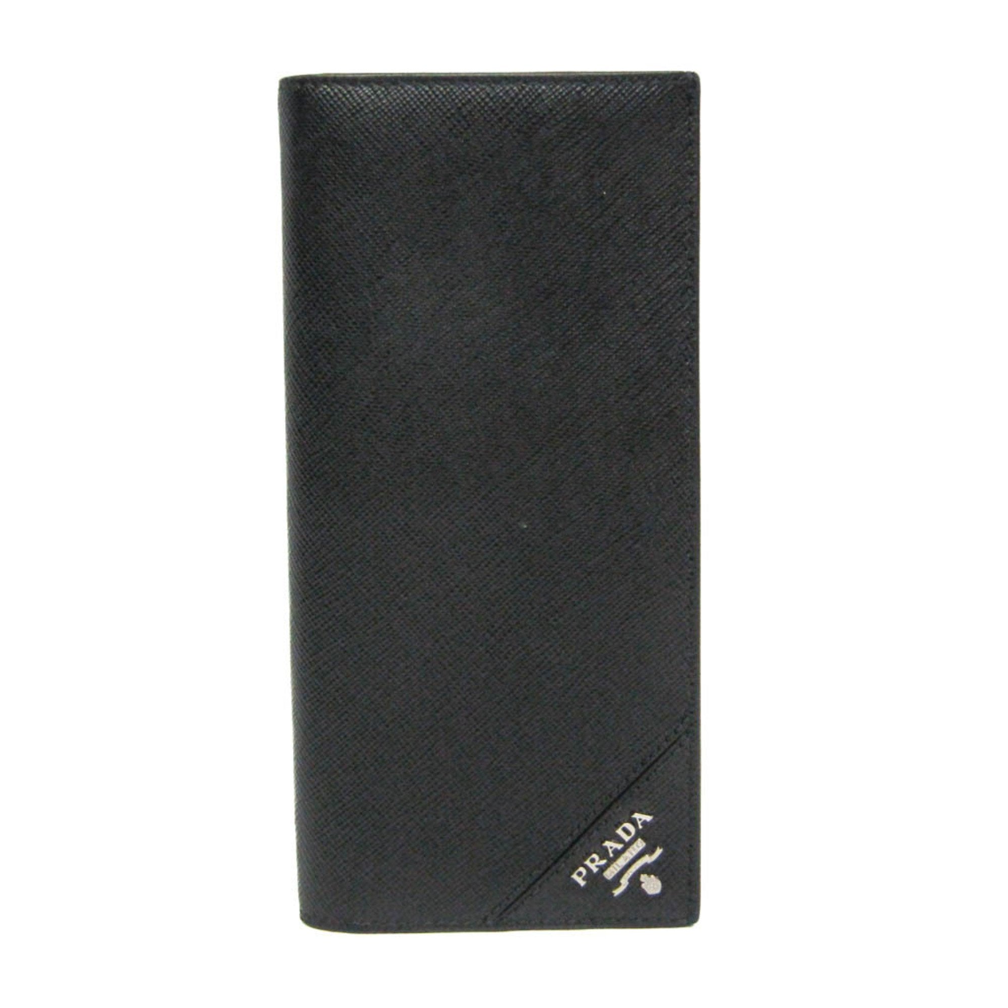 Prada Black Leather Wallet (Pre-Owned)