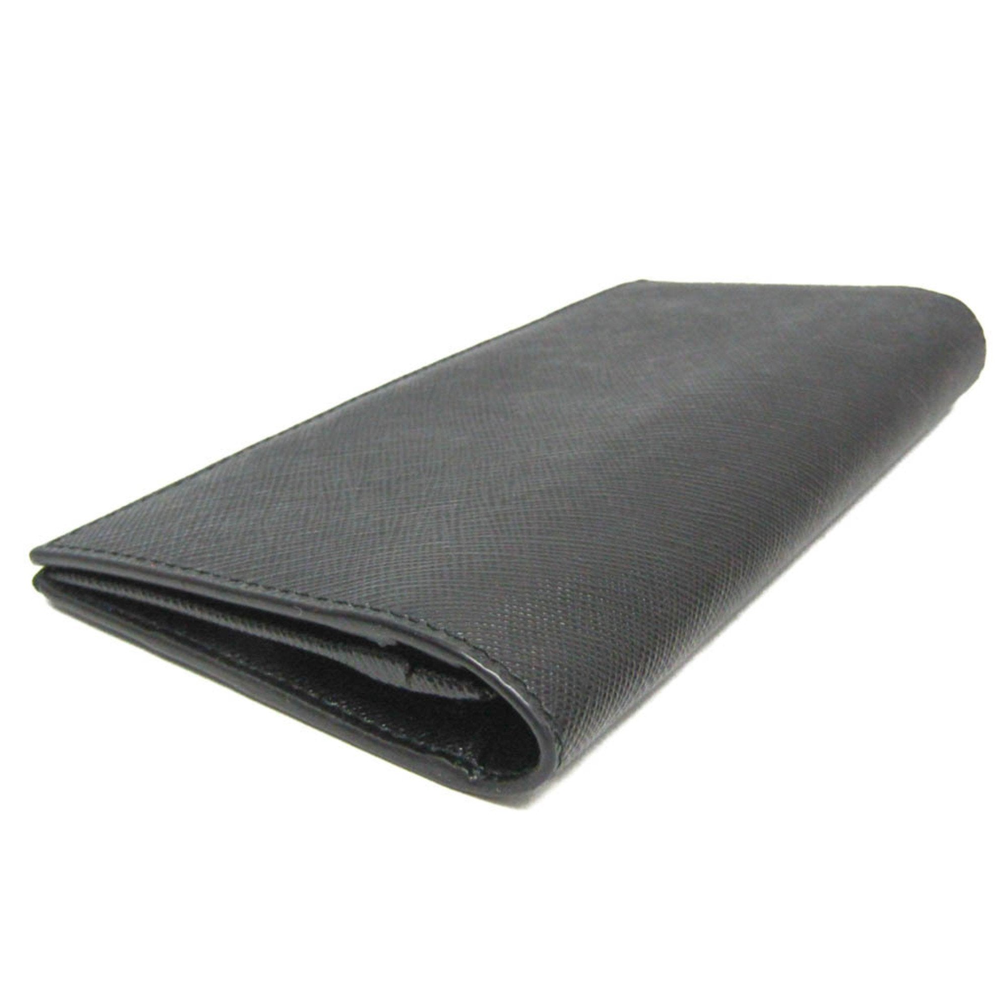 Prada Black Leather Wallet (Pre-Owned)