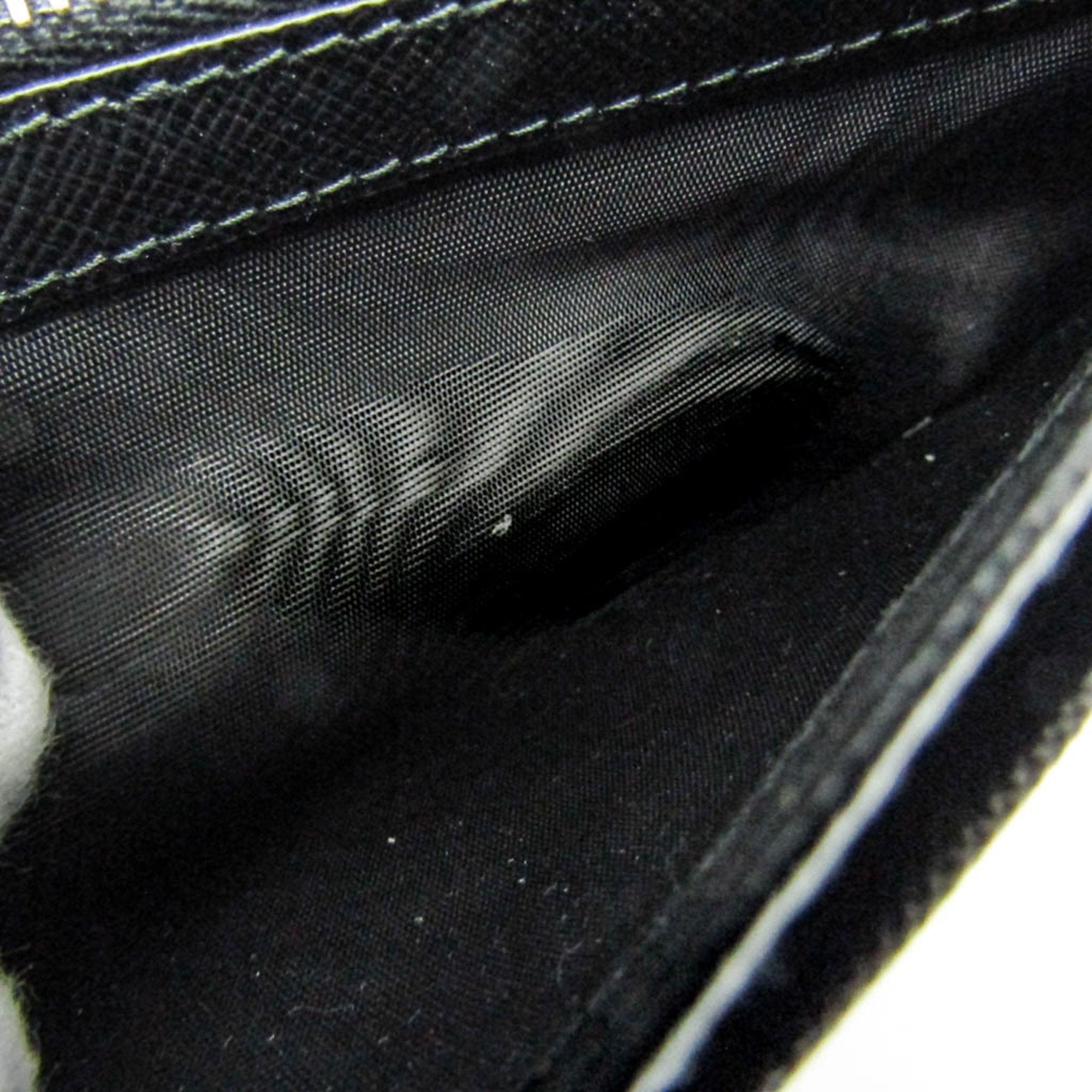 Prada Black Leather Wallet (Pre-Owned)