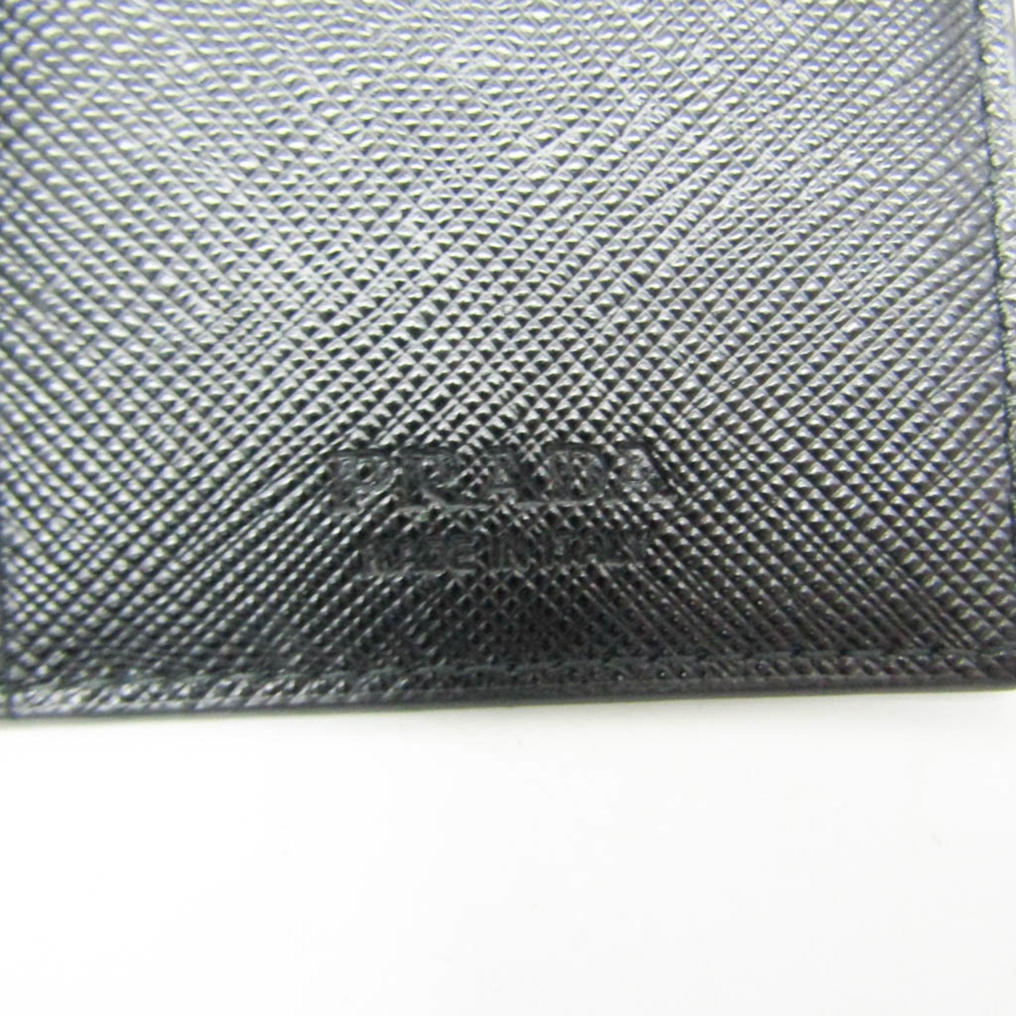 Prada Black Leather Wallet (Pre-Owned)