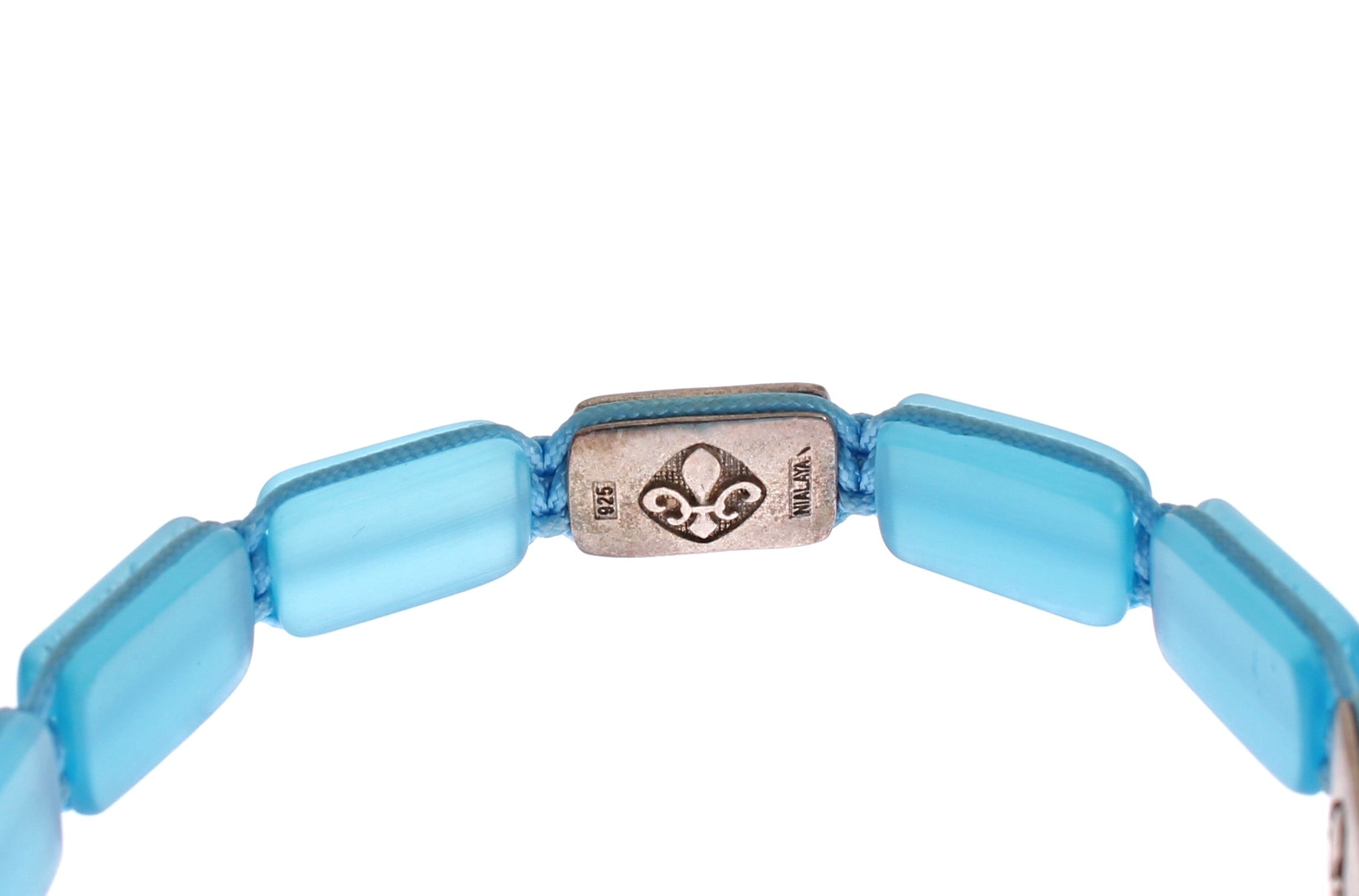 Nialaya CZ Opal 925 Silver Women's Bracelet