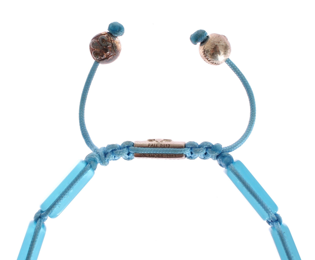 Nialaya CZ Opal 925 Silver Women's Bracelet