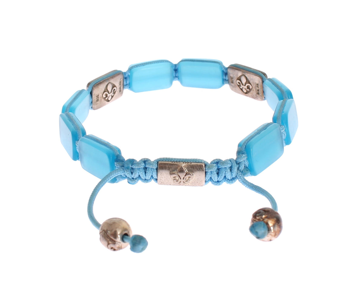 Nialaya CZ Opal 925 Silver Women's Bracelet