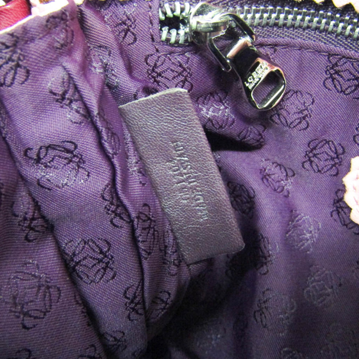 Loewe Flamenco Leather Pink Leather Crossbody Bag Bag (Pre-Owned)
