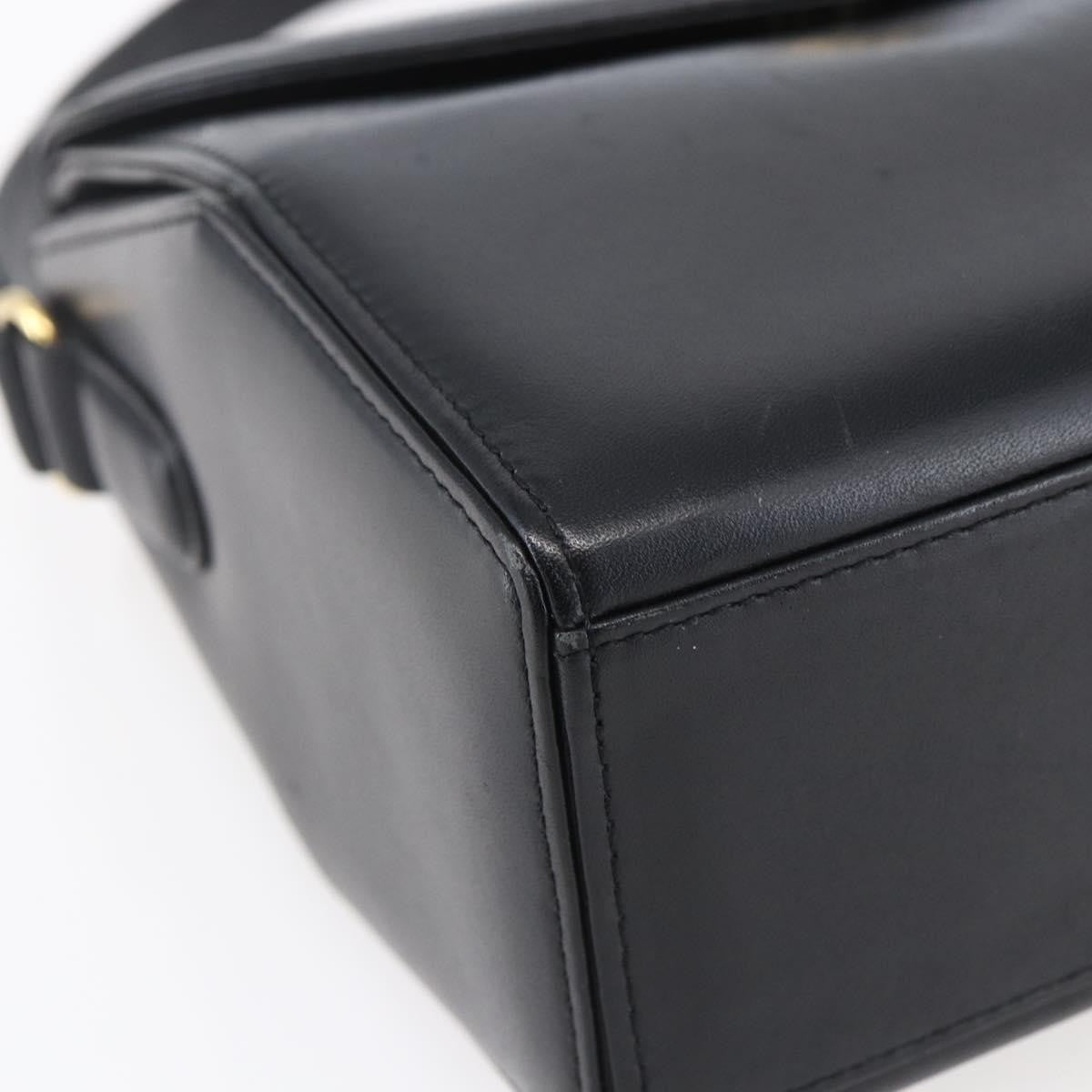Givenchy Vintage Leather Black Leather Bag (Pre-Owned)